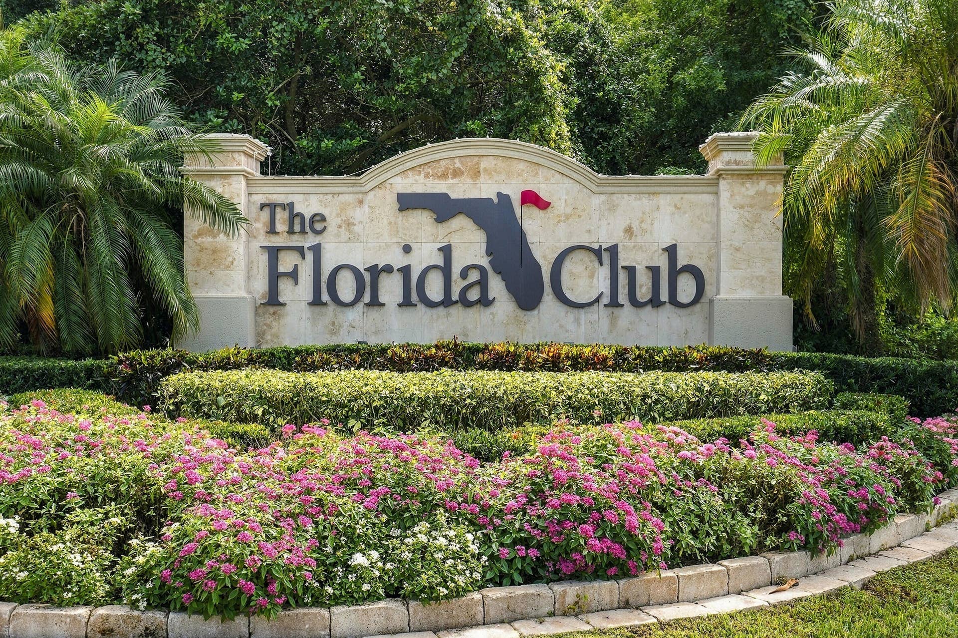 The Florida Club Entrance Sign