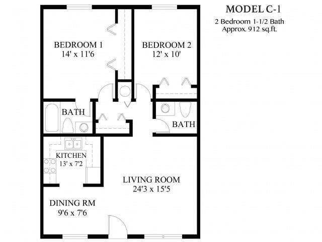 401 NW 34 Street, #87-112, Pompano Beach, Pompano Beach, FL 33064 912 sqft