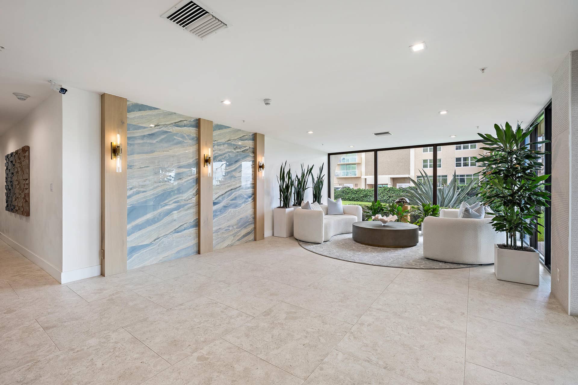 5460 N Ocean Drive, #12-C, Singer Island, FL 33404 Seagrape Lobby