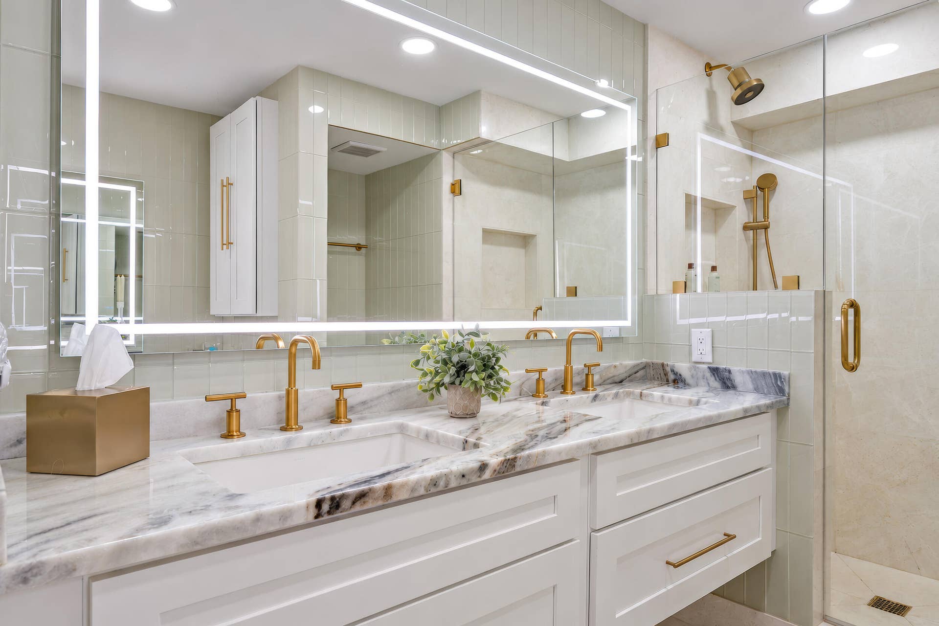5460 N Ocean Drive, #12-C, Singer Island, FL 33404 Primary Bath
