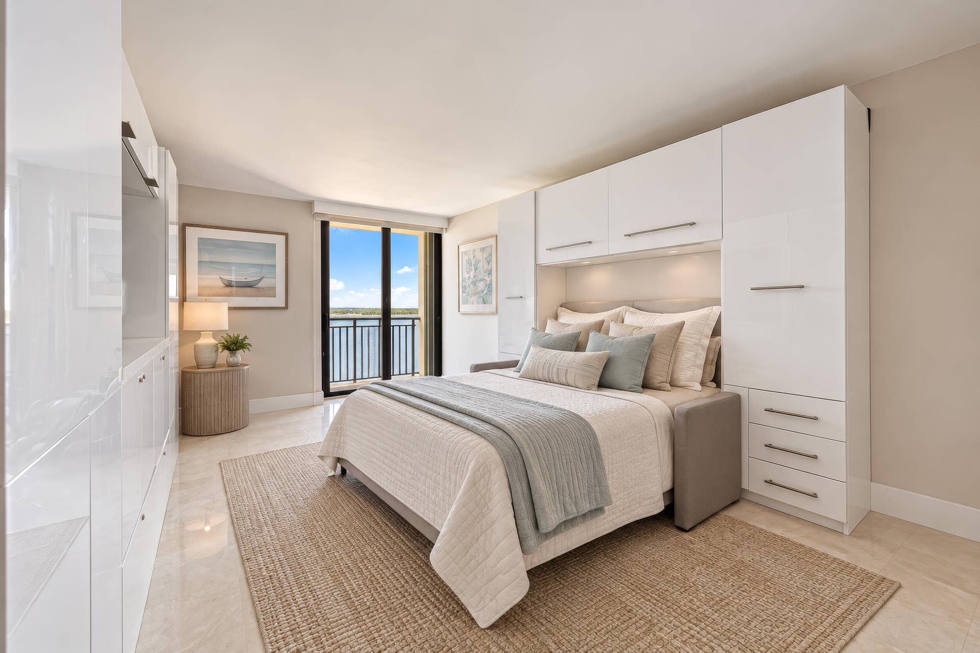 5460 N Ocean Drive, #12-C, Singer Island, FL 33404 Guest Bedroom