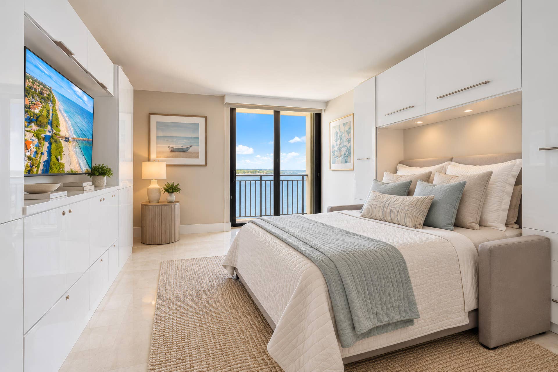 5460 N Ocean Drive, #12-C, Singer Island, FL 33404 Guest Bedroom