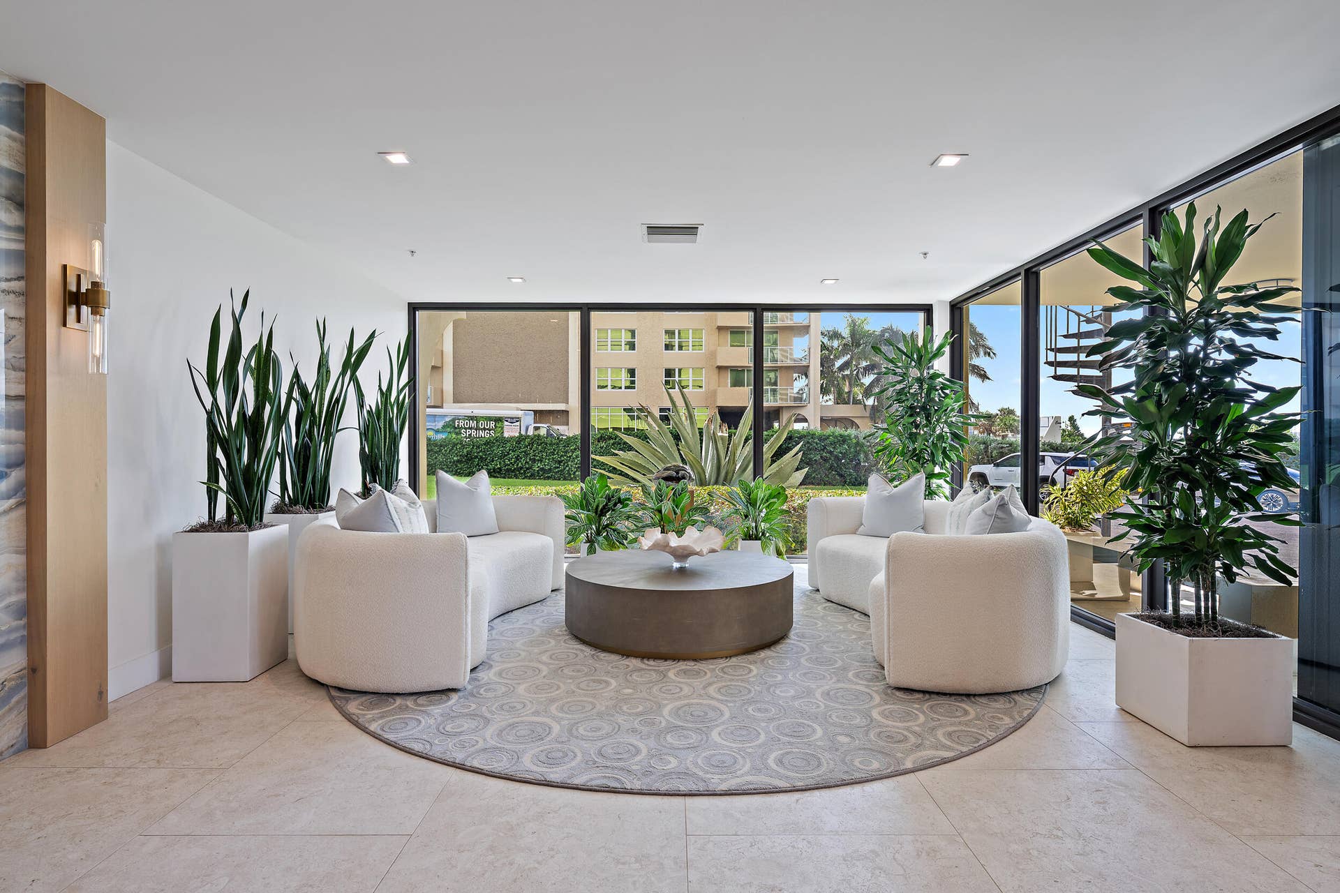 5460 N Ocean Drive, #12-C, Singer Island, FL 33404 Seagrape Lobby