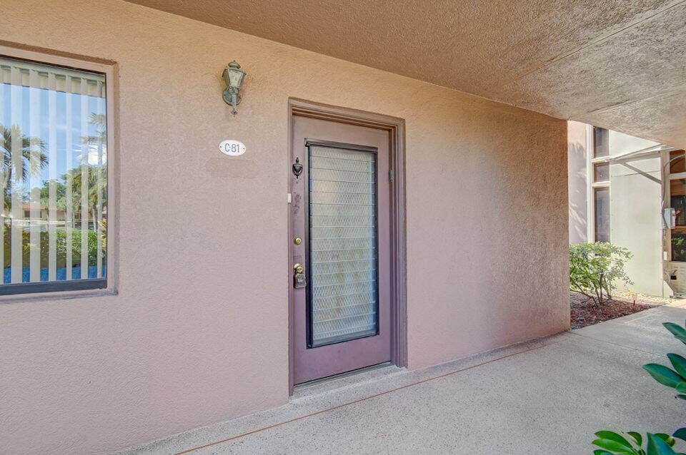 15054 Ashland Way, #81, Delray Beach, FL 33484 Entry C81