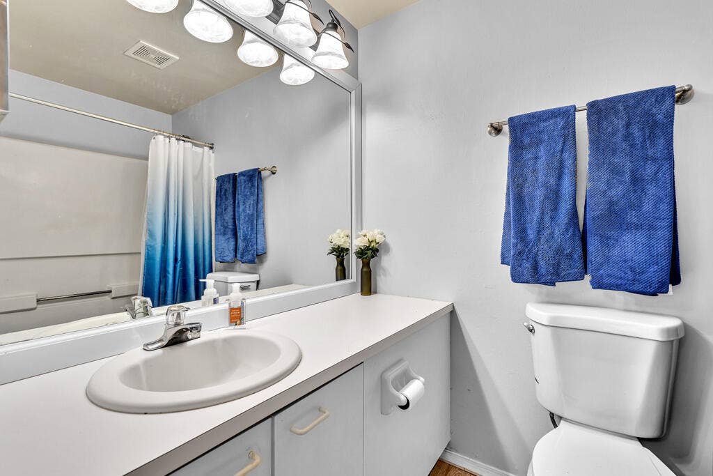 5464 JUBILEE Way, #221, Margate, FL 33063 Primary bathroom with a shower-tub combo