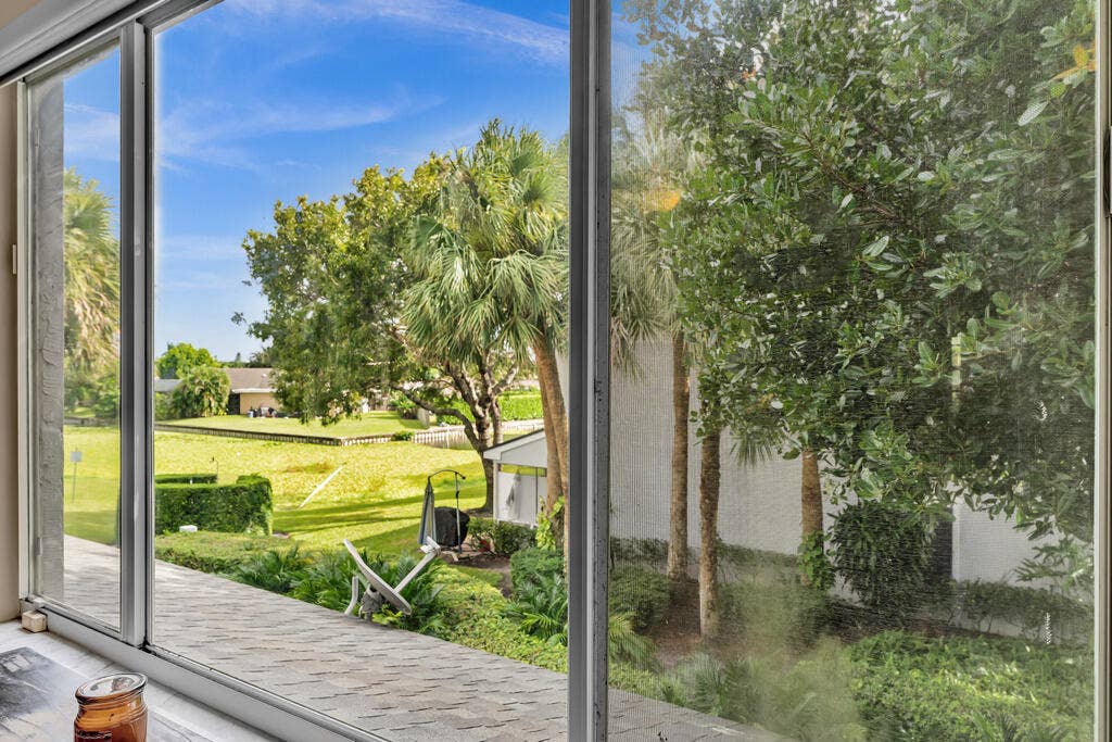 5464 JUBILEE Way, #221, Margate, FL 33063 Window outside, primary bedroom