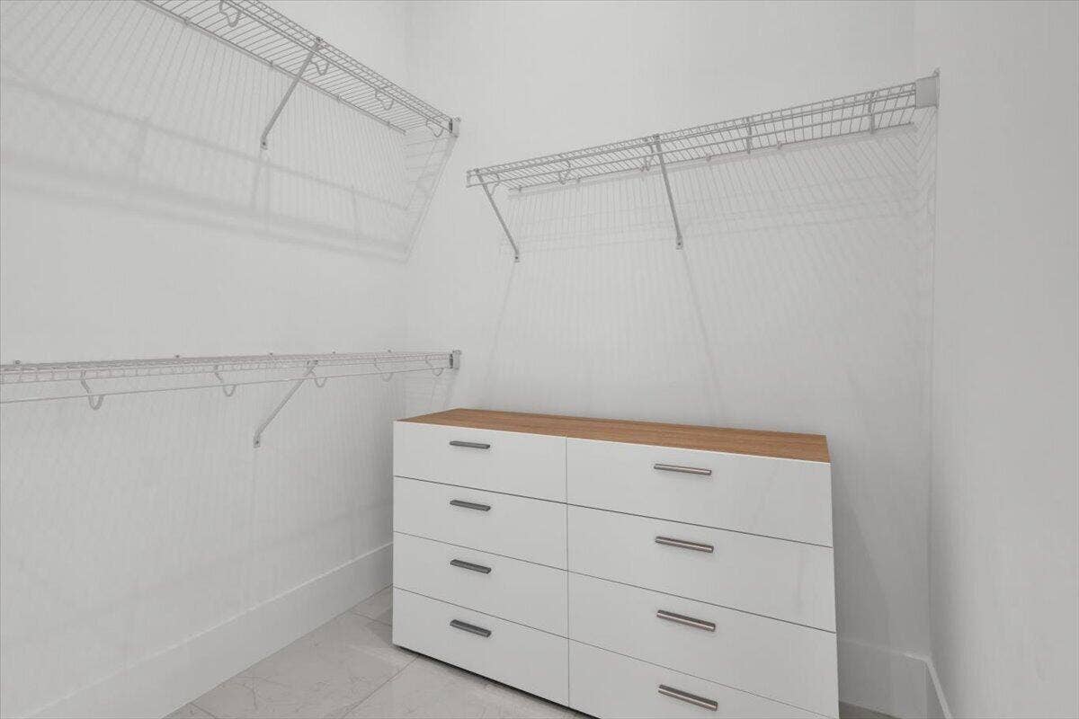 Walk in Owner's Suite Closet
