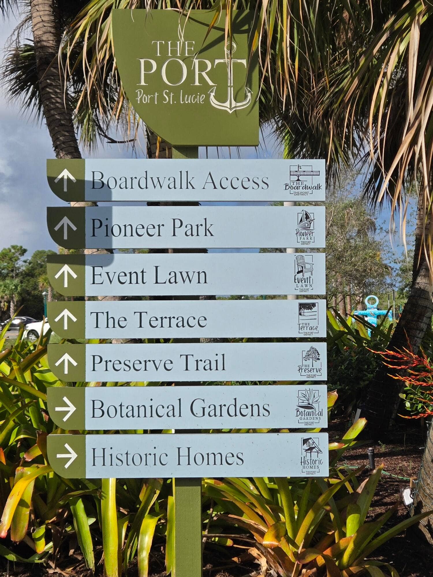 Nearby is The Port District