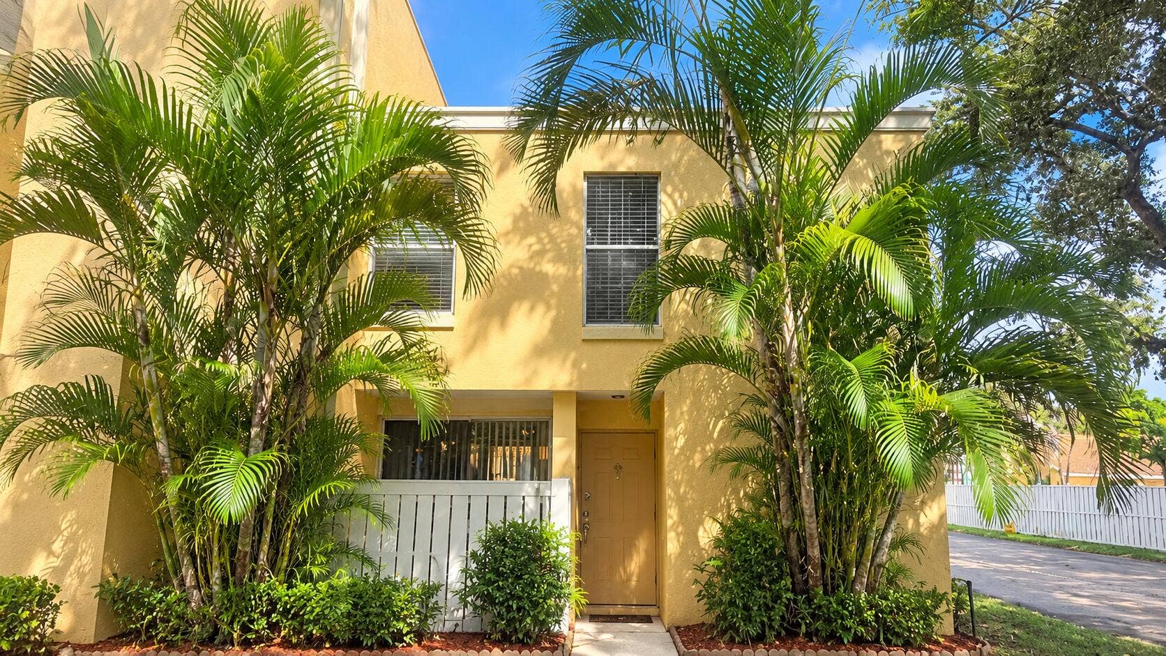 8701 SW 30TH Street, #205, Davie, FL 33328 Sunlit Tropical Townhouse Entrance