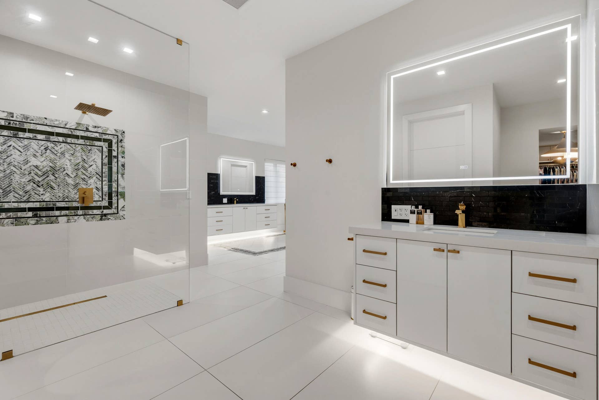 His Primary Bathroom