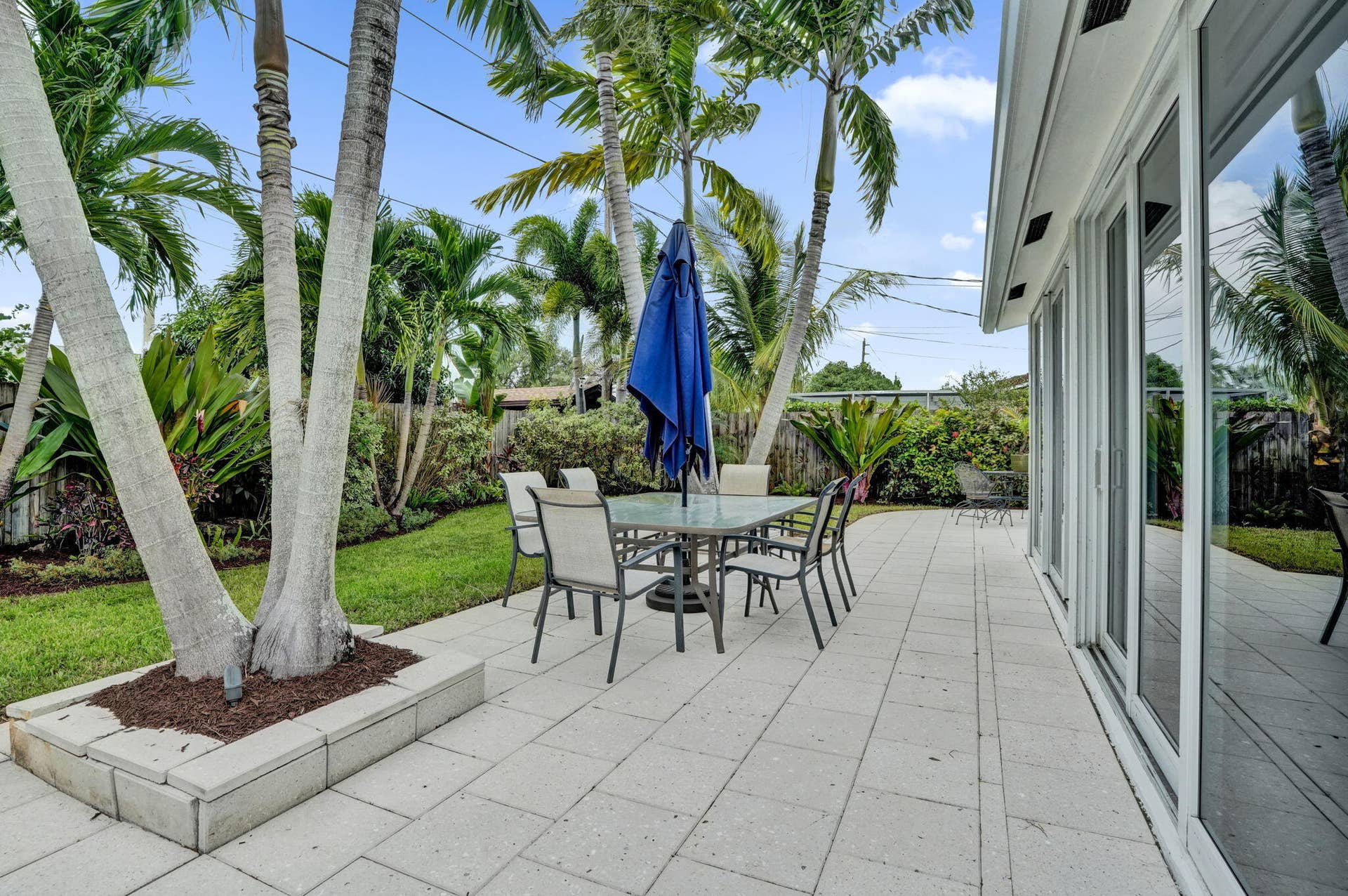 5241 NE 18th Terrace, Fort Lauderdale, FL 33308 Backyard.