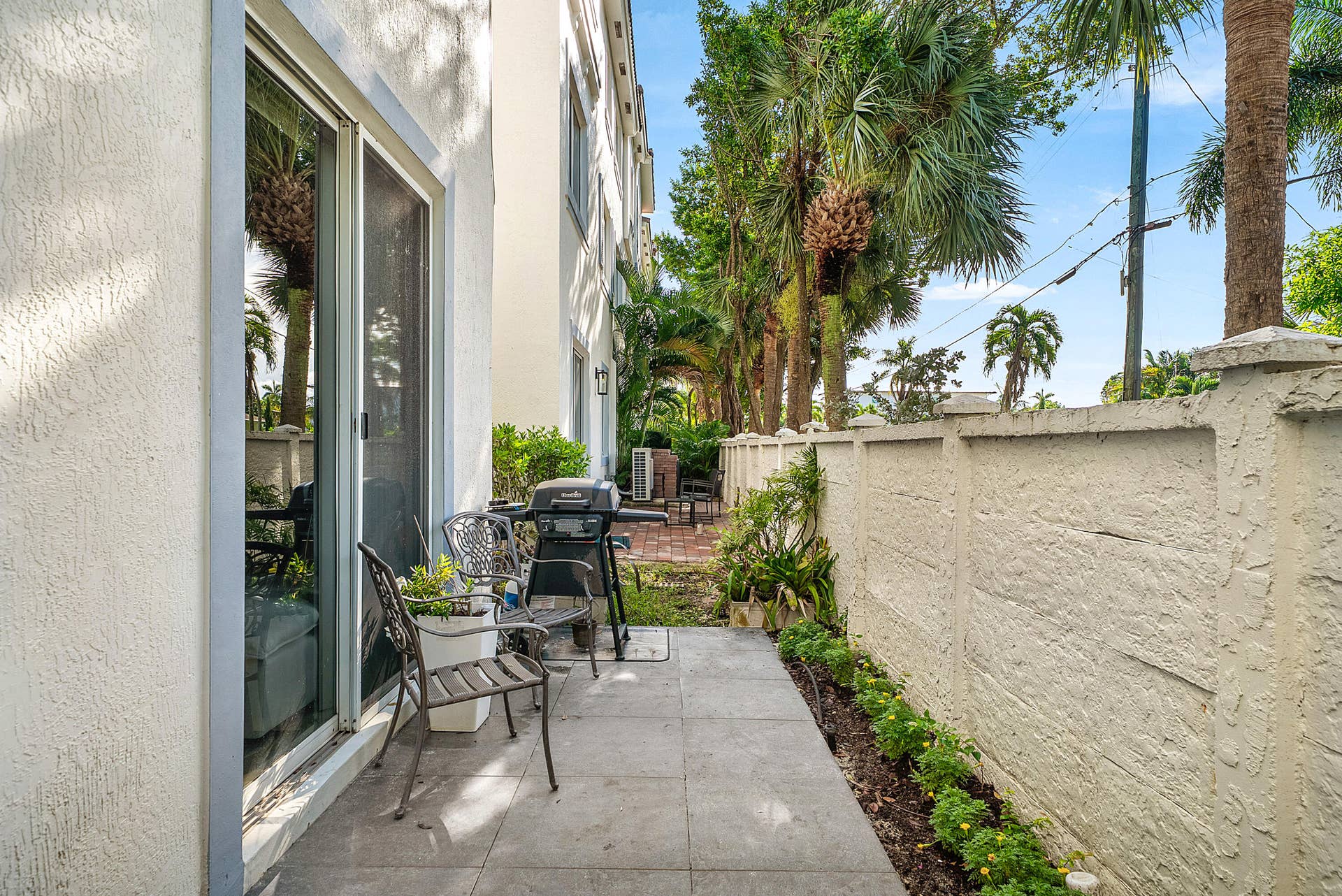 Concrete Privacy Wall