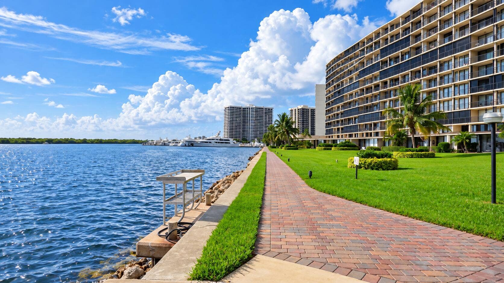 1200 MARINE Way, #203, North Palm Beach, FL 33408 Waterfront Walking Path