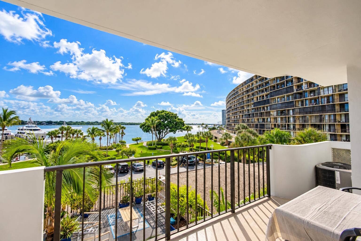 1200 MARINE Way, #203, North Palm Beach, FL 33408 Covered Balcony