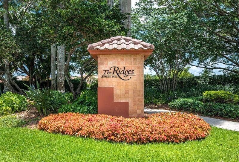 4132 BOSTON Court, Weston, FL 33331 RIDGES SIGN
