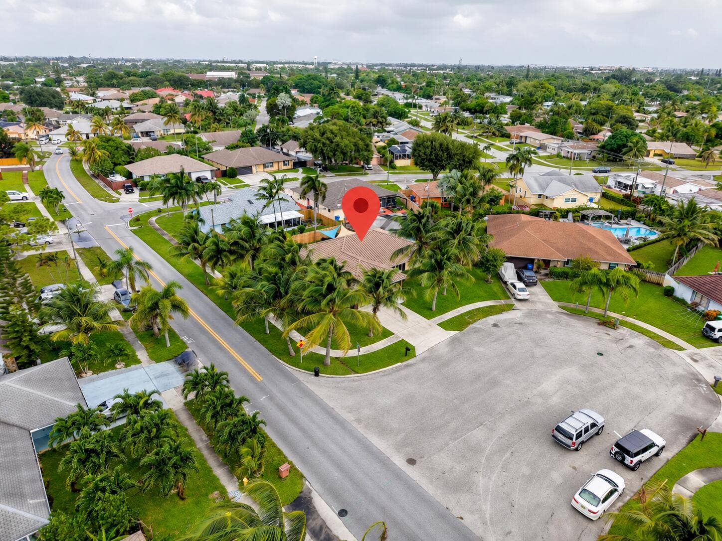 1119 SEA PINES Way, Lantana, FL 33462 ariel 1119