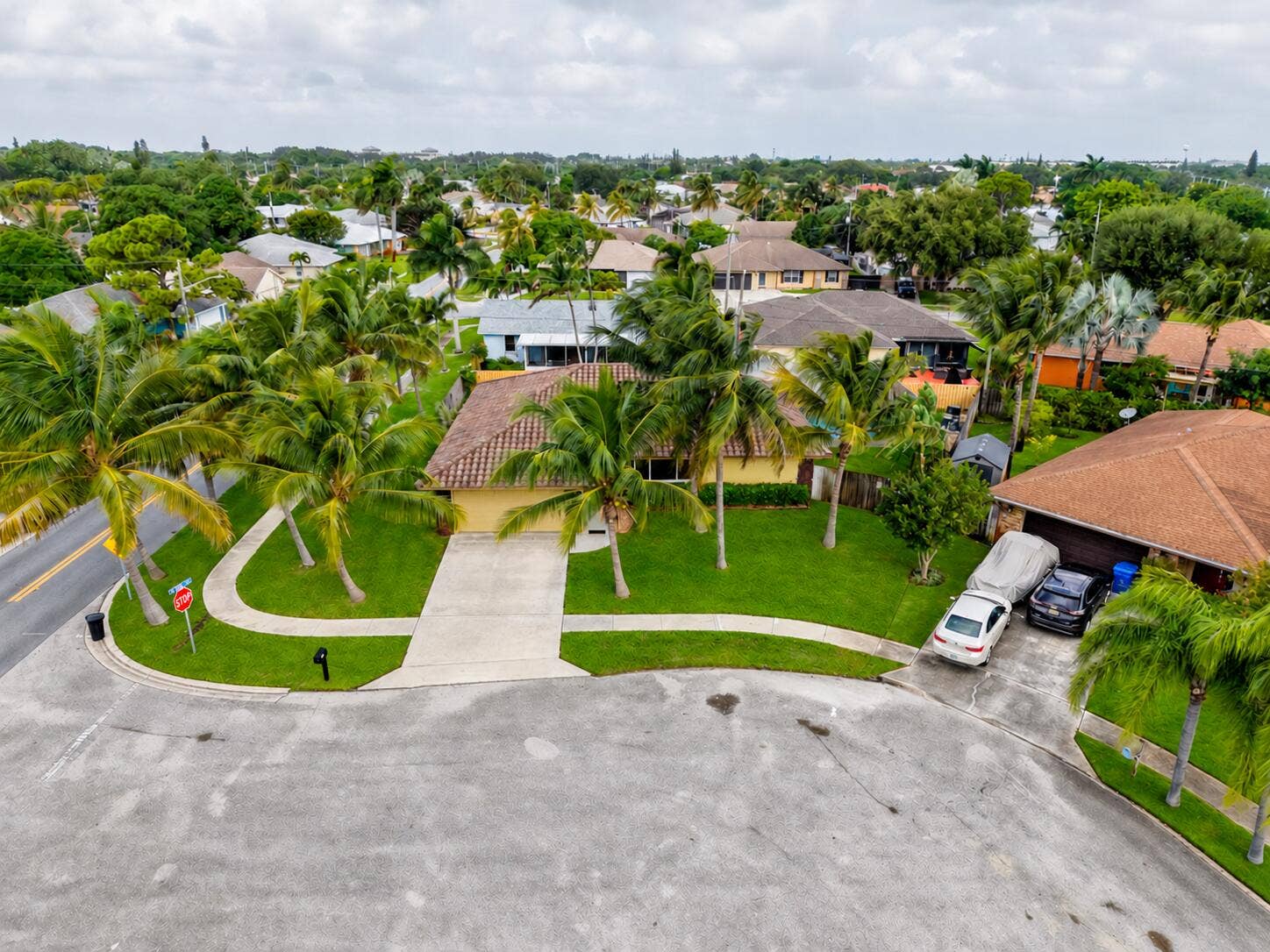 1119 SEA PINES Way, Lantana, FL 33462 ariel 1119