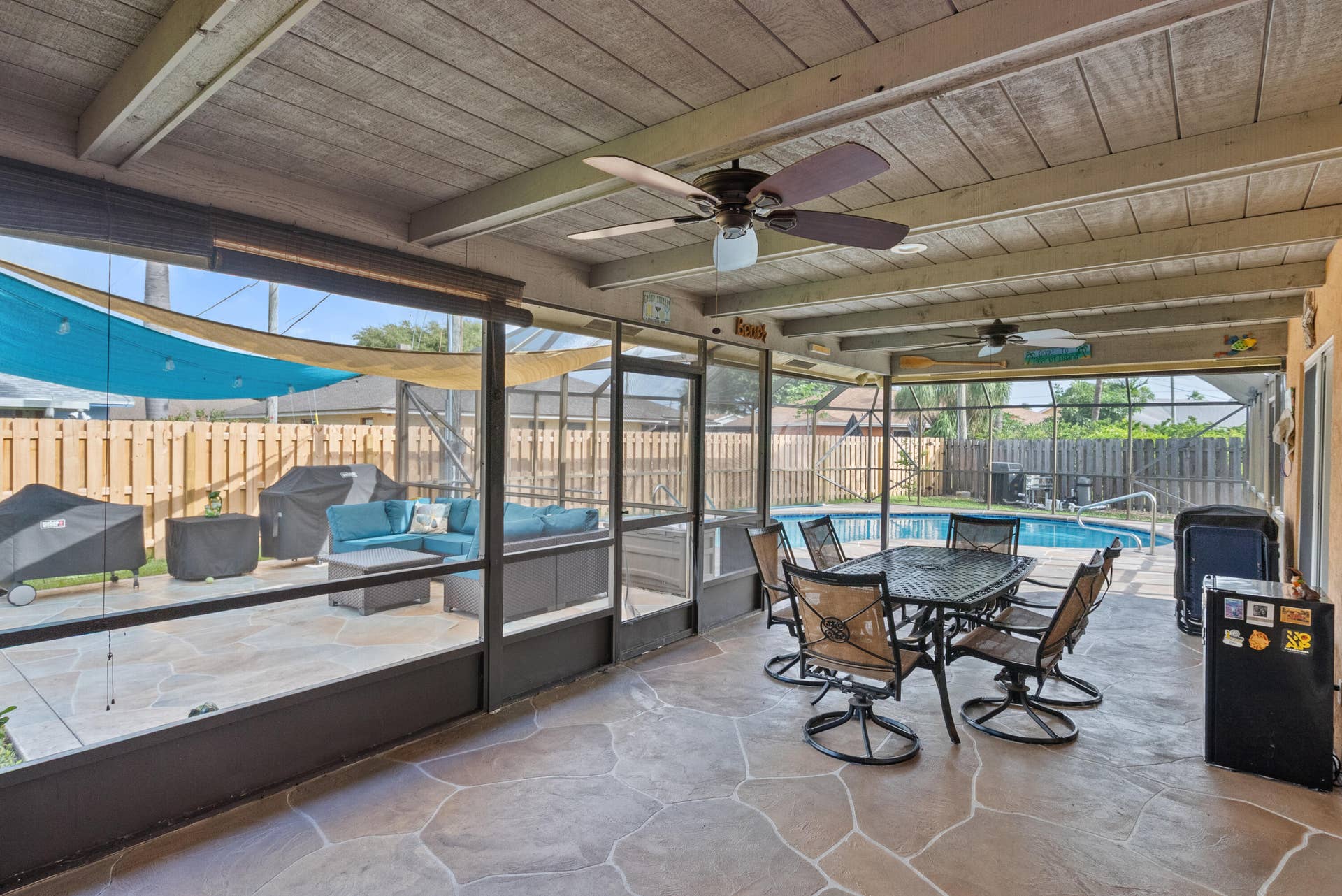 1119 SEA PINES Way, Lantana, FL 33462 covered patio