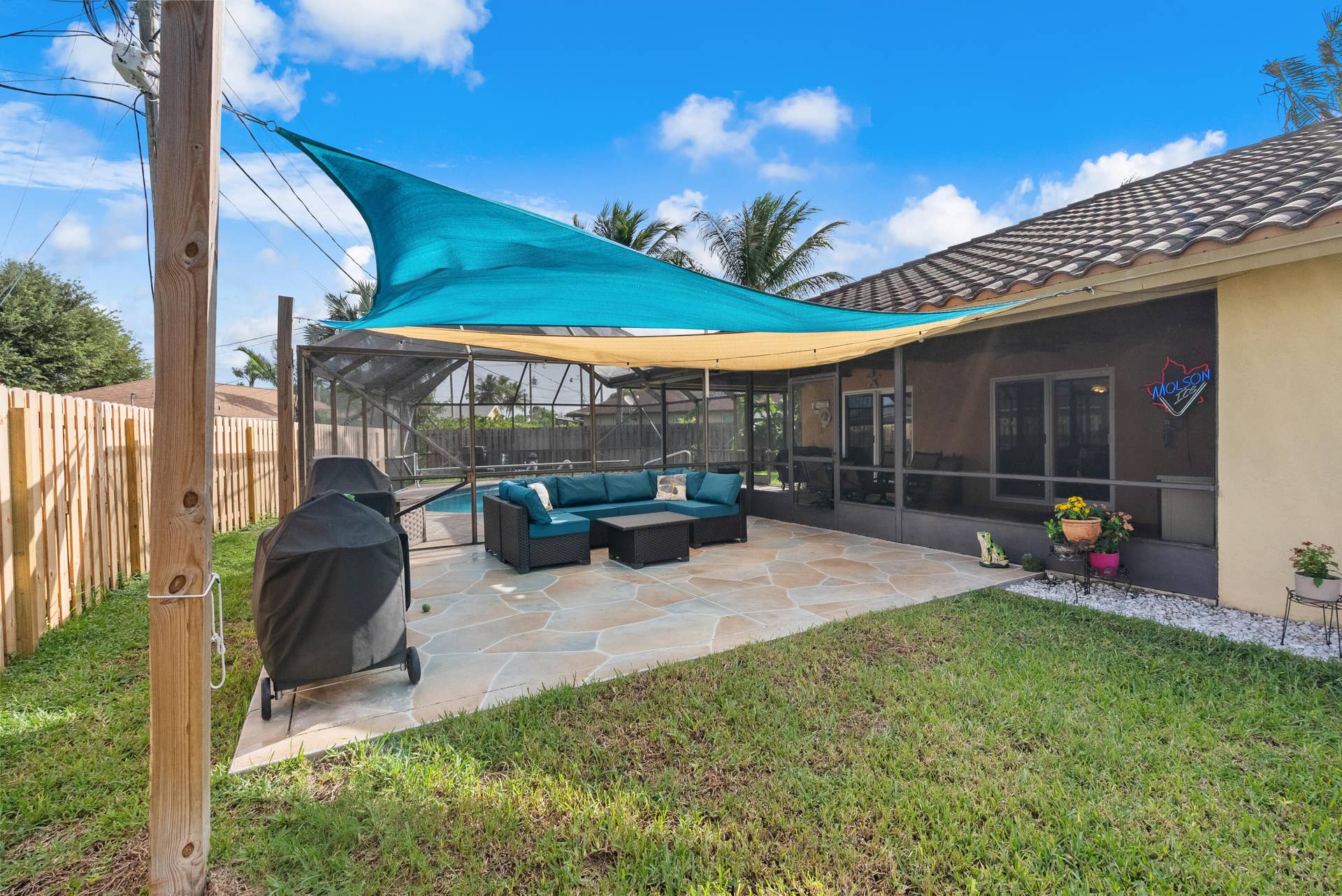 1119 SEA PINES Way, Lantana, FL 33462 patio