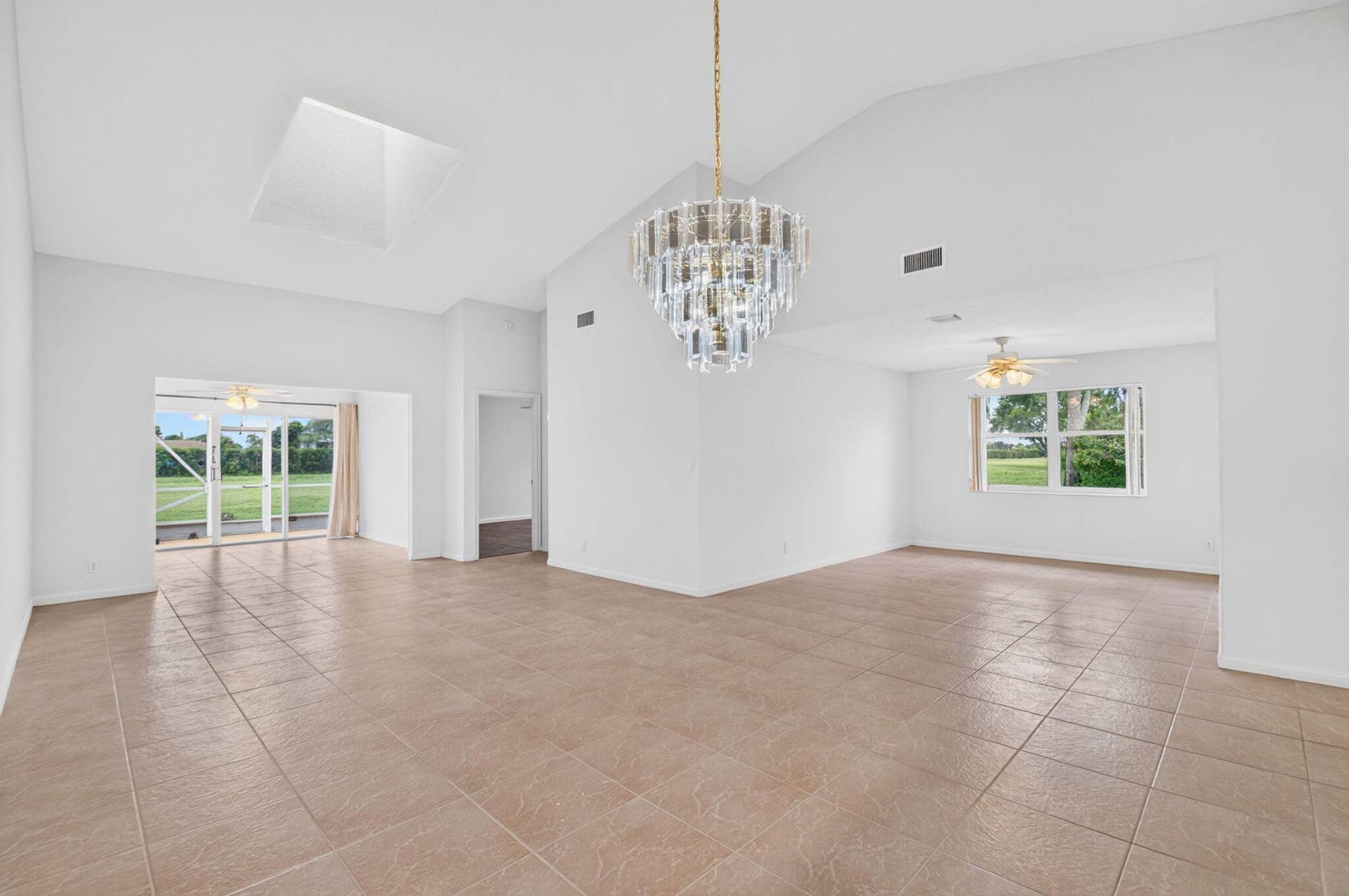 Large open floor plan