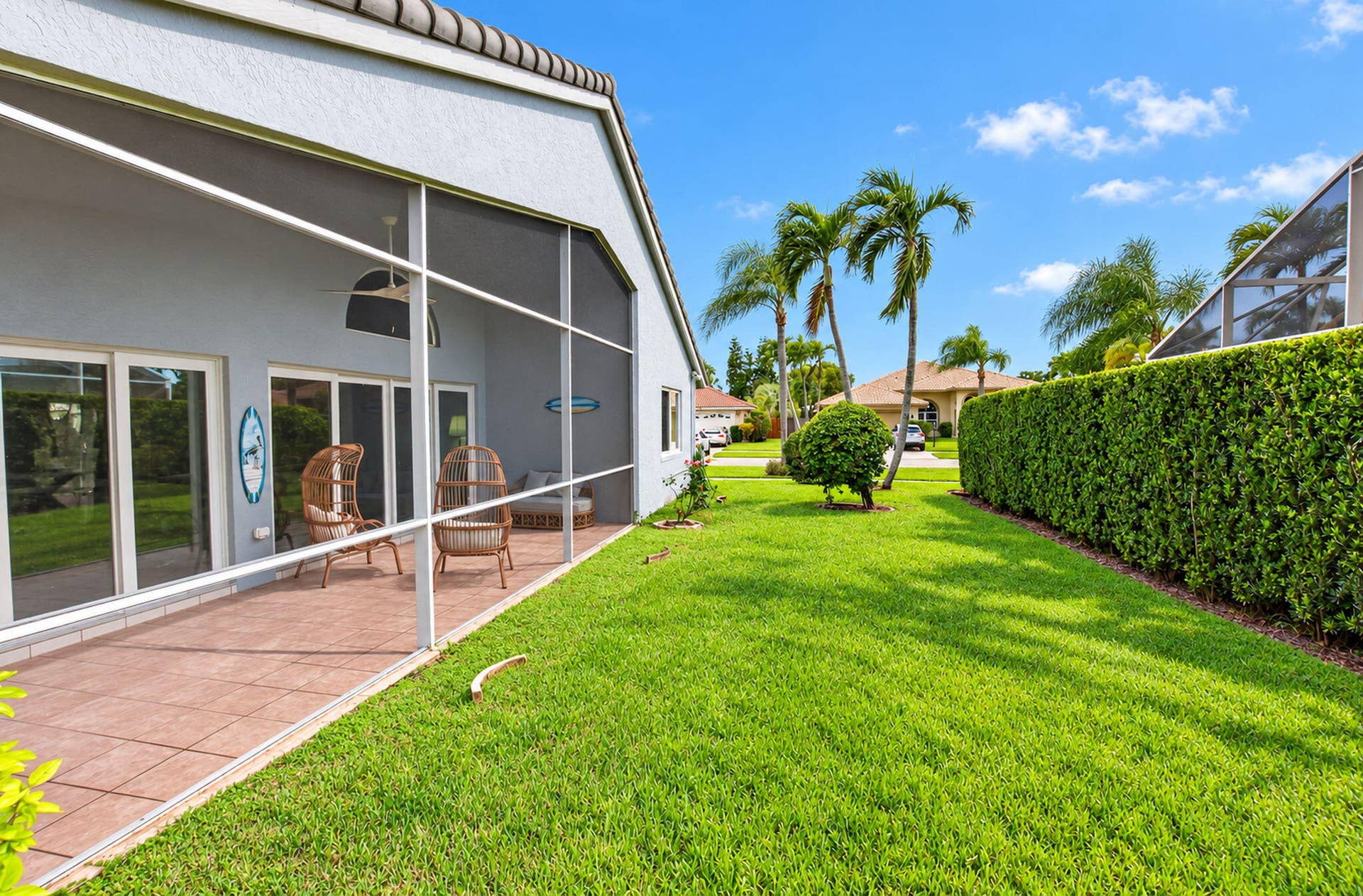 5745 Aspen Ridge Court, Delray Beach, FL 33484 Screened-in Patio