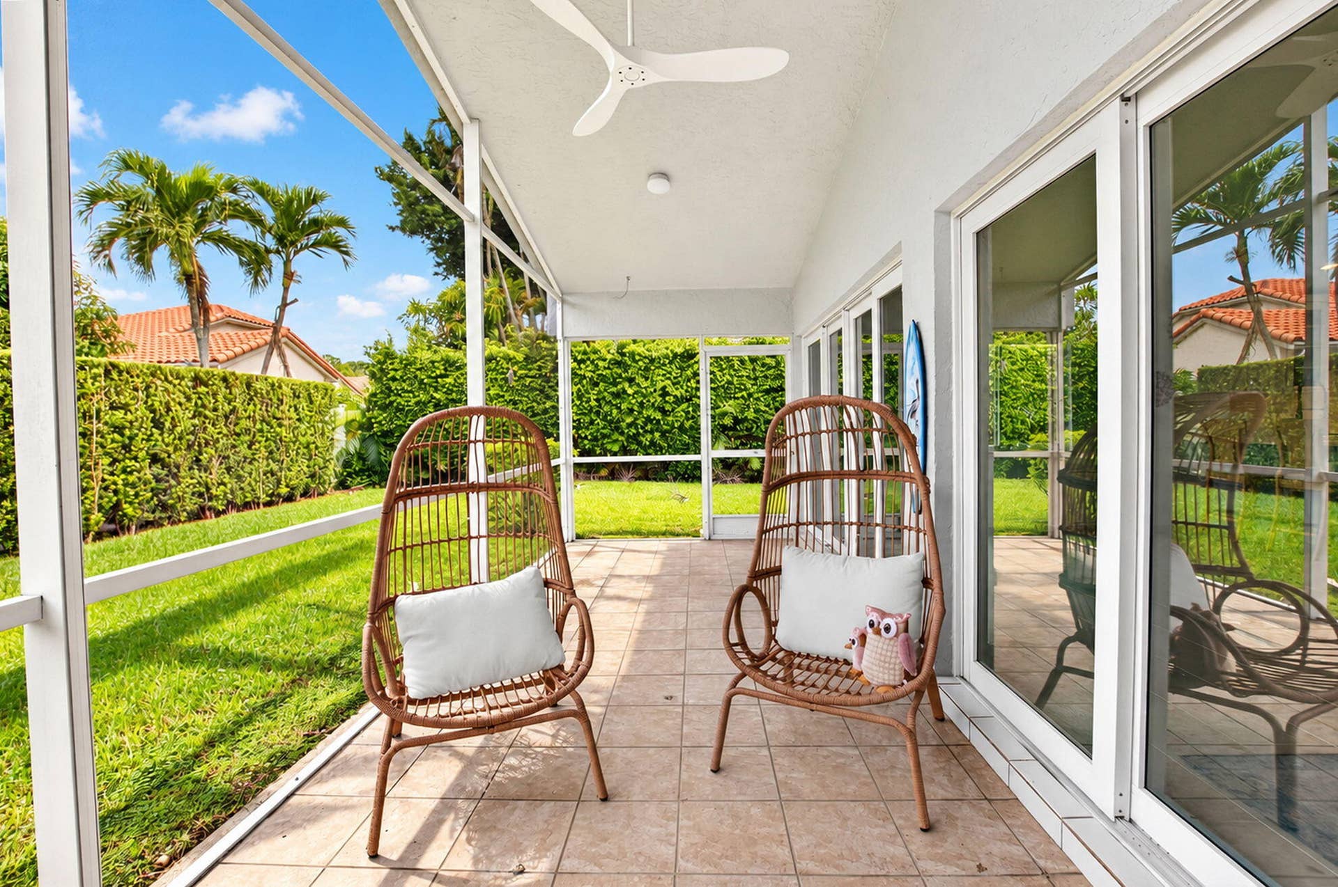 5745 Aspen Ridge Court, Delray Beach, FL 33484 Screened-in Patio