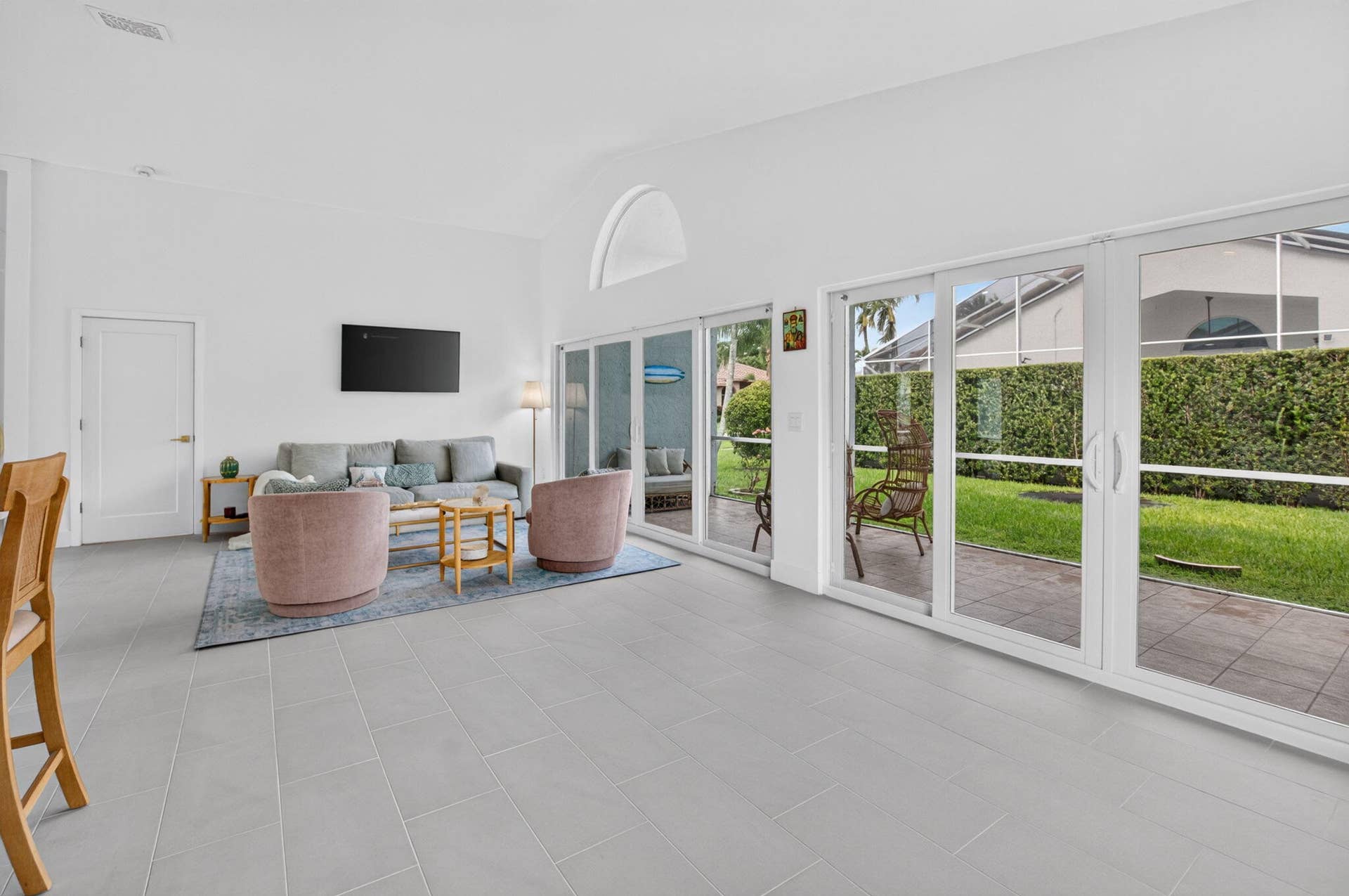 5745 Aspen Ridge Court, Delray Beach, FL 33484 Great Room to Patio