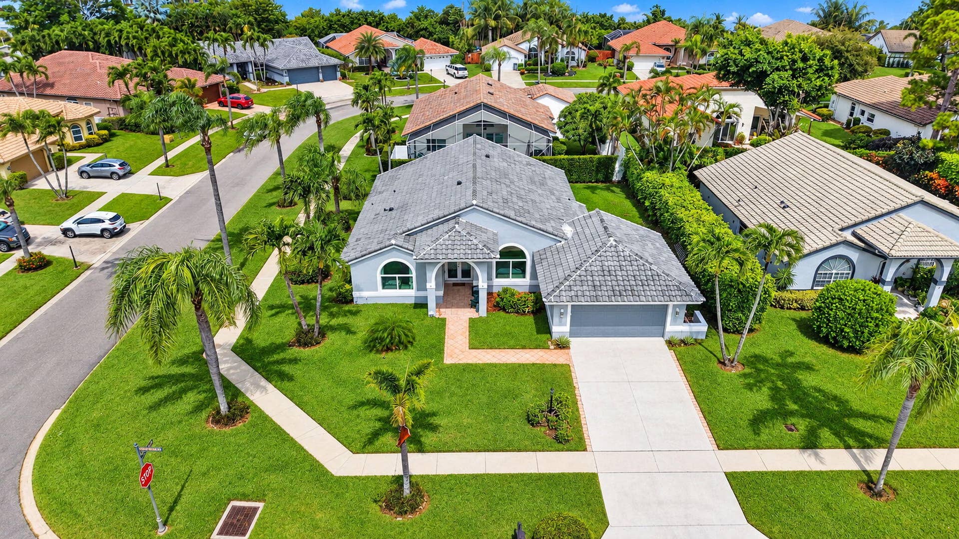 5745 Aspen Ridge Court, Delray Beach, FL 33484 Aerial