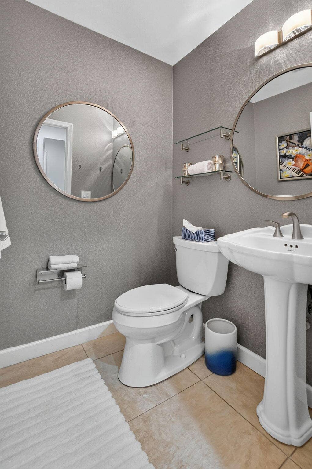 702 Saint Albans Drive, Boca Raton, FL 33486 Downstairs Powder Room