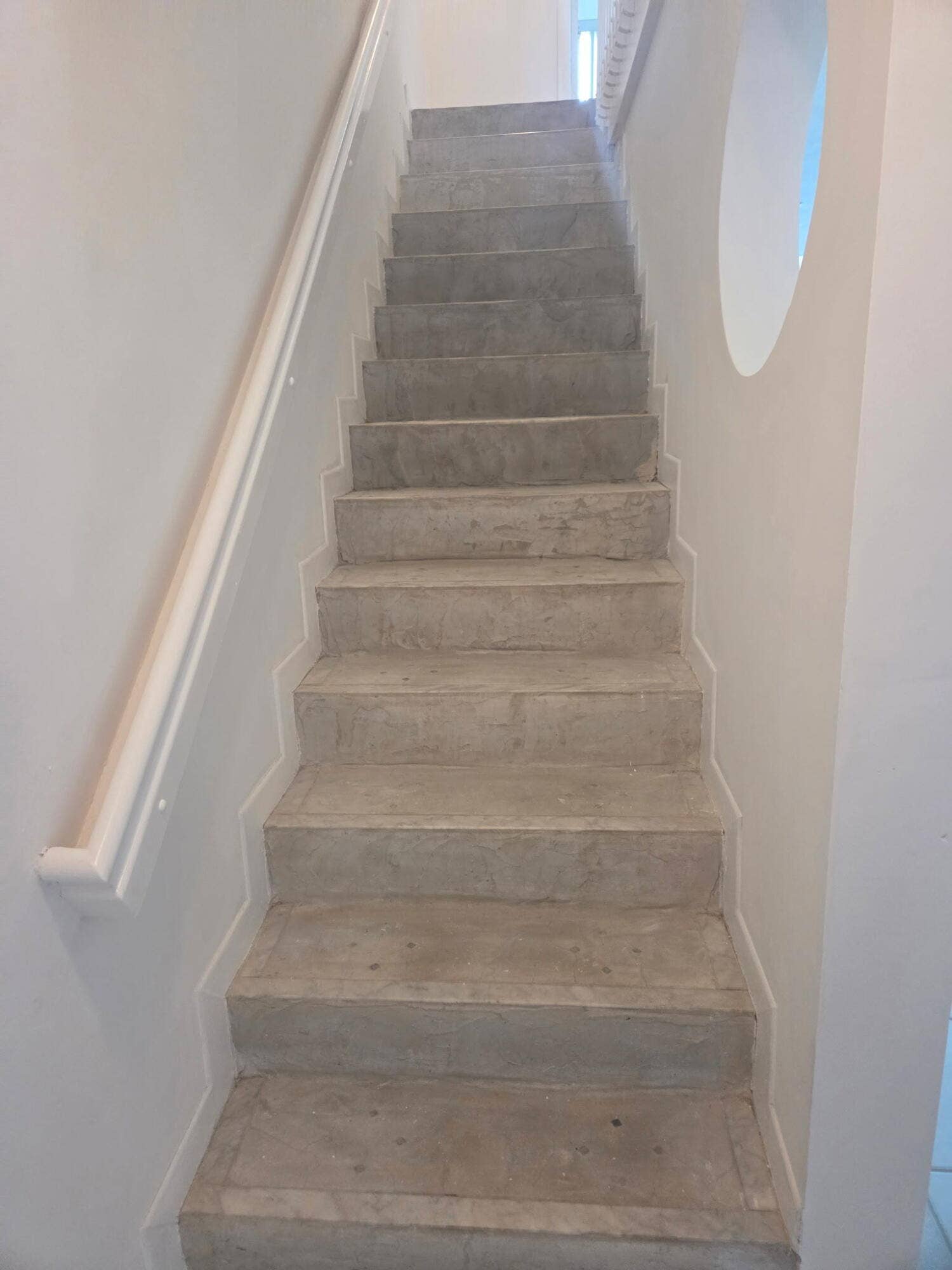 215 RIVIERA Circle, Weston, FL 33326 Concrete Stairs w/marble trim
