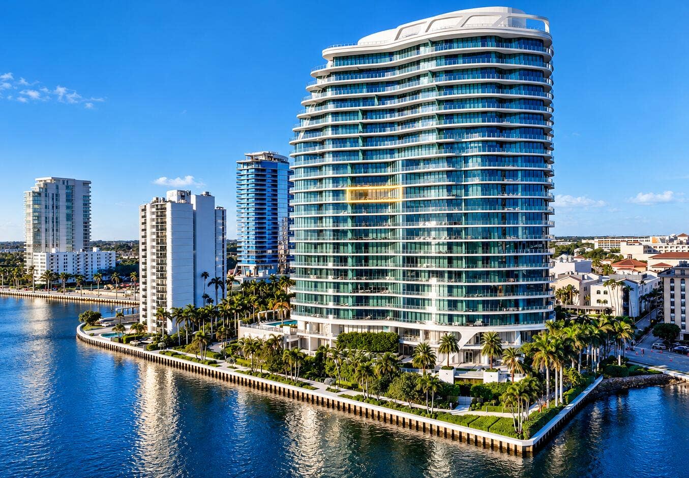 1100 S Flagler Drive, #1403, West Palm Beach, FL 33401 Bristol 1403 Location