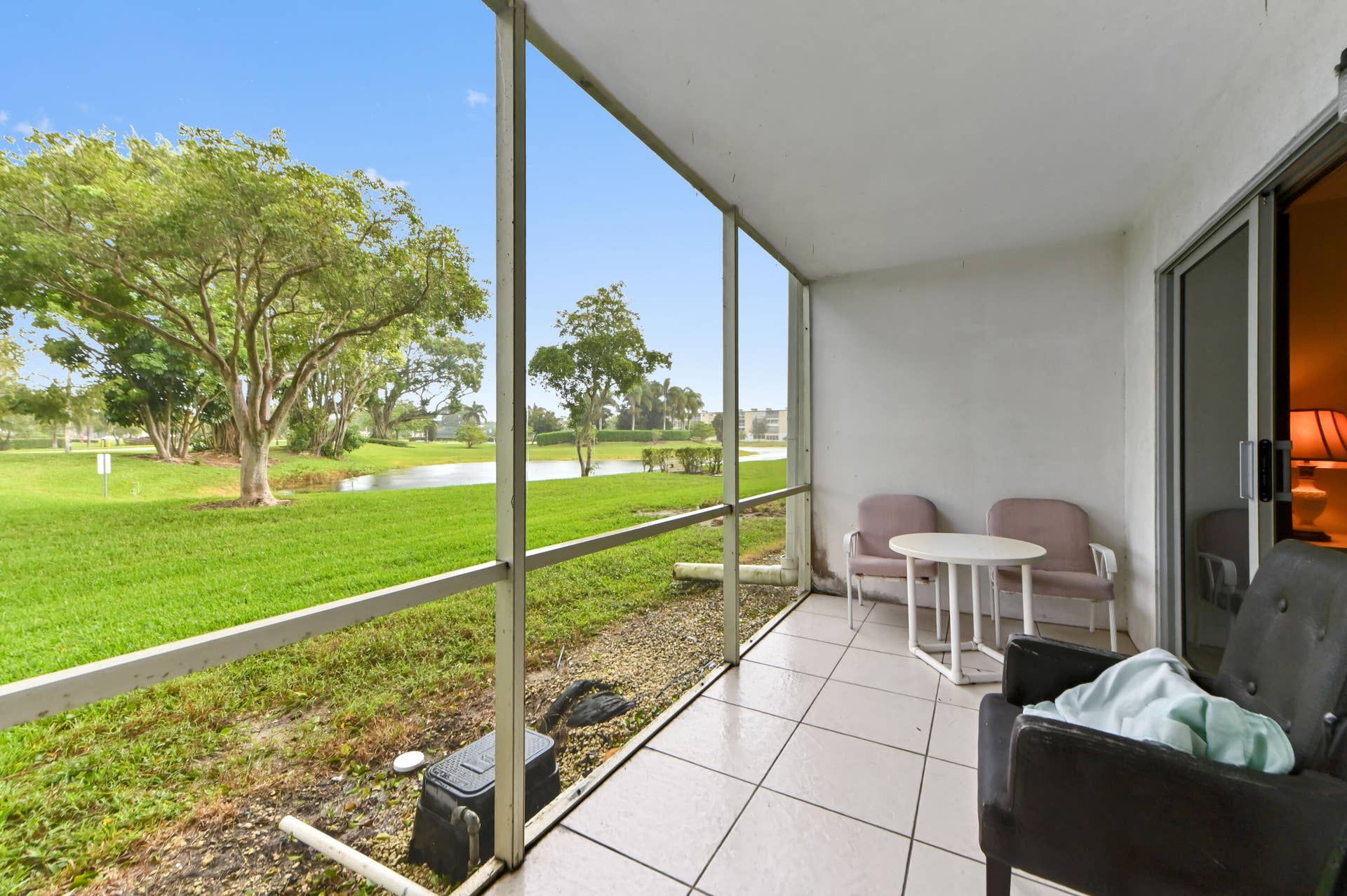 1052 Rexford C, Boca Raton, FL 33434 18 Patio lake view