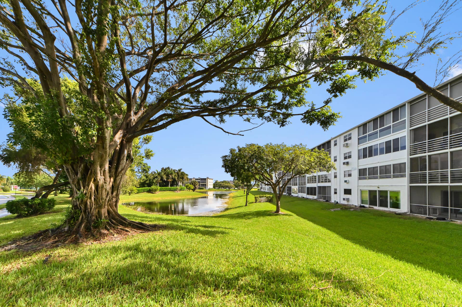 1052 Rexford C, Boca Raton, FL 33434 21 Rear grounds