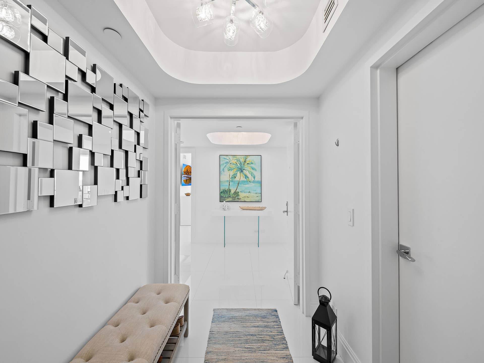 3505 S Ocean Boulevard, #10N, Highland Beach, FL 33487 Private foyer entry (keyed)