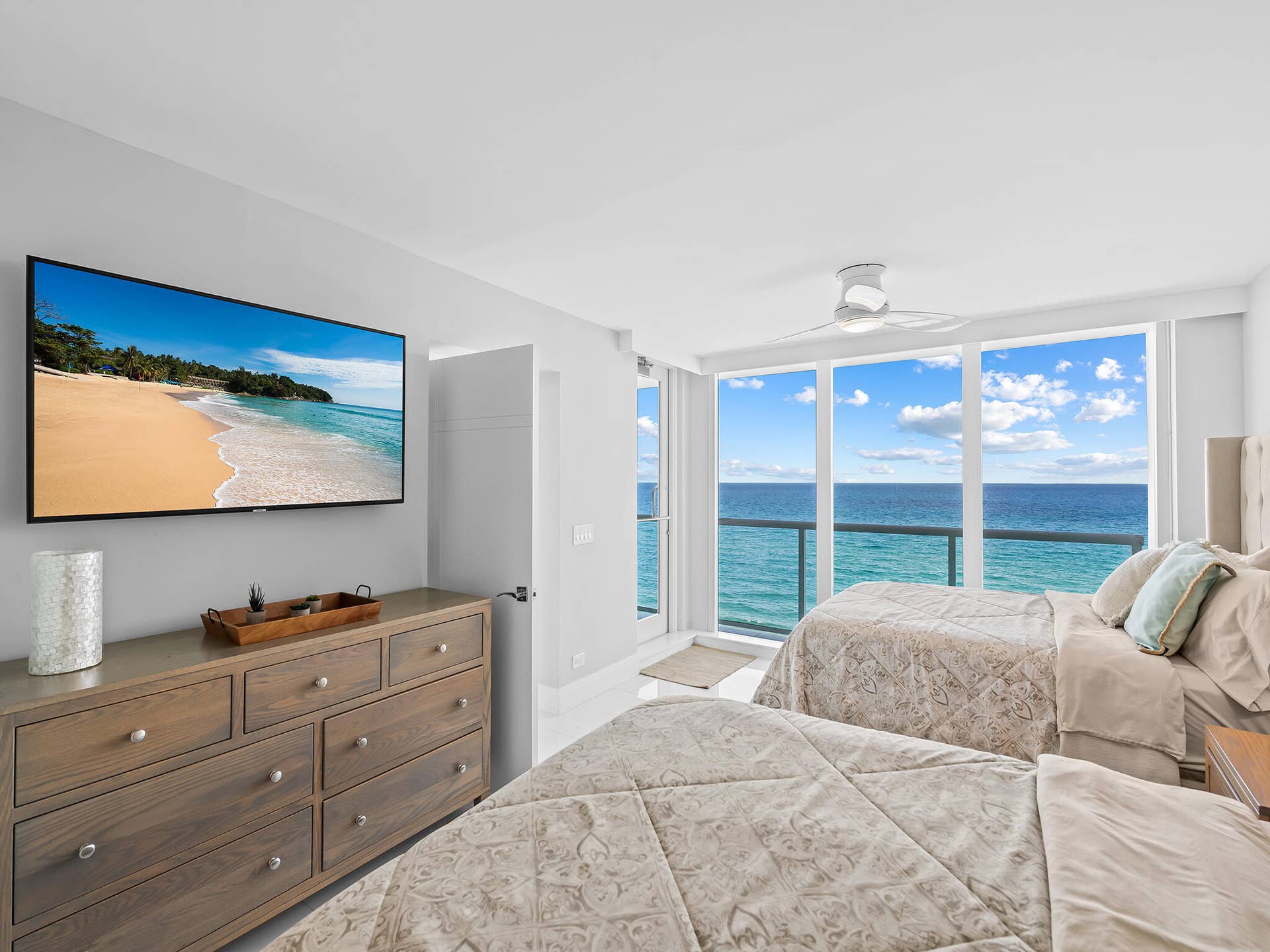 3505 S Ocean Boulevard, #10N, Highland Beach, FL 33487 Large Direct Ocean 3rd bedroom; could separate 2nd primary suite, or other.