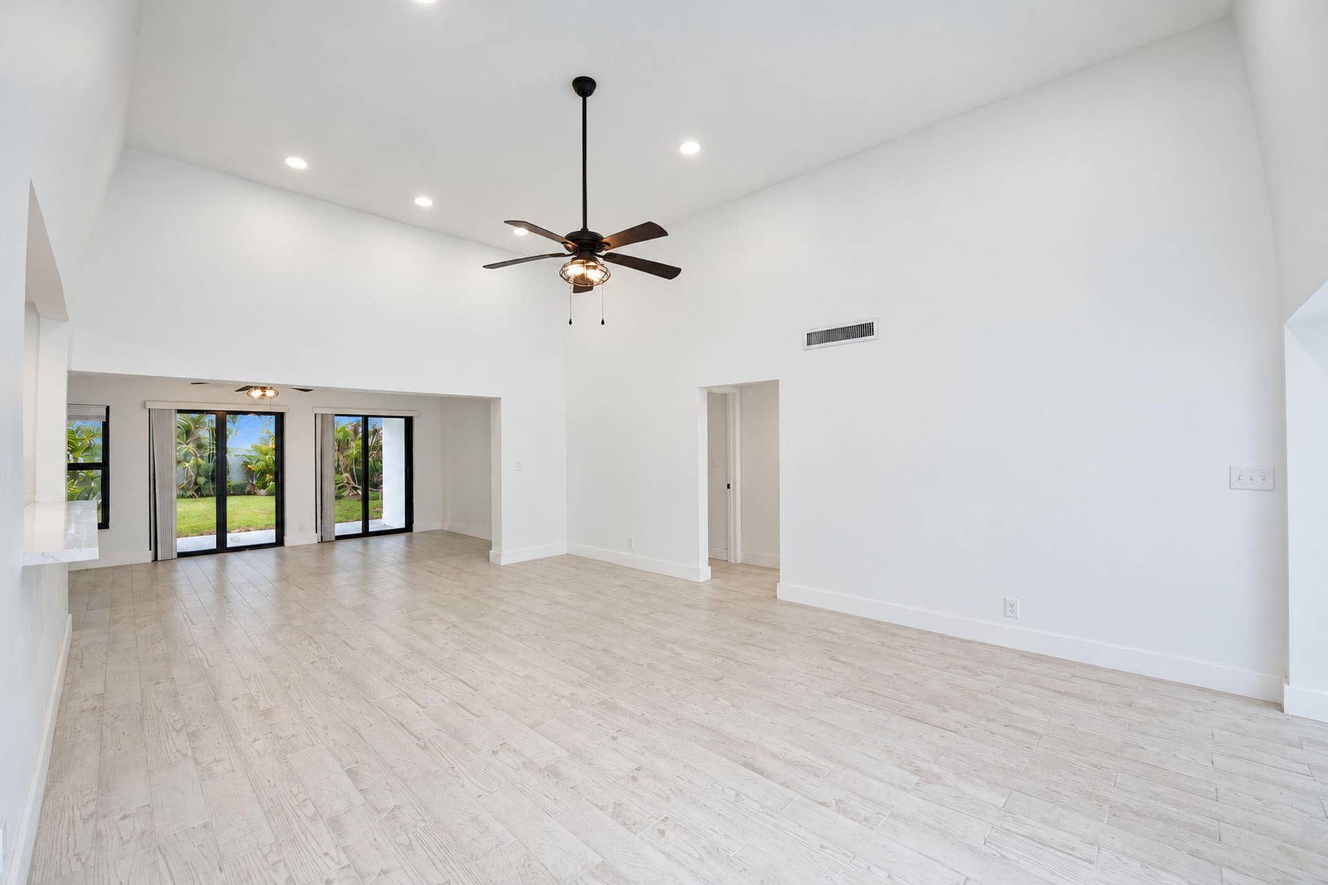 Open concept living room