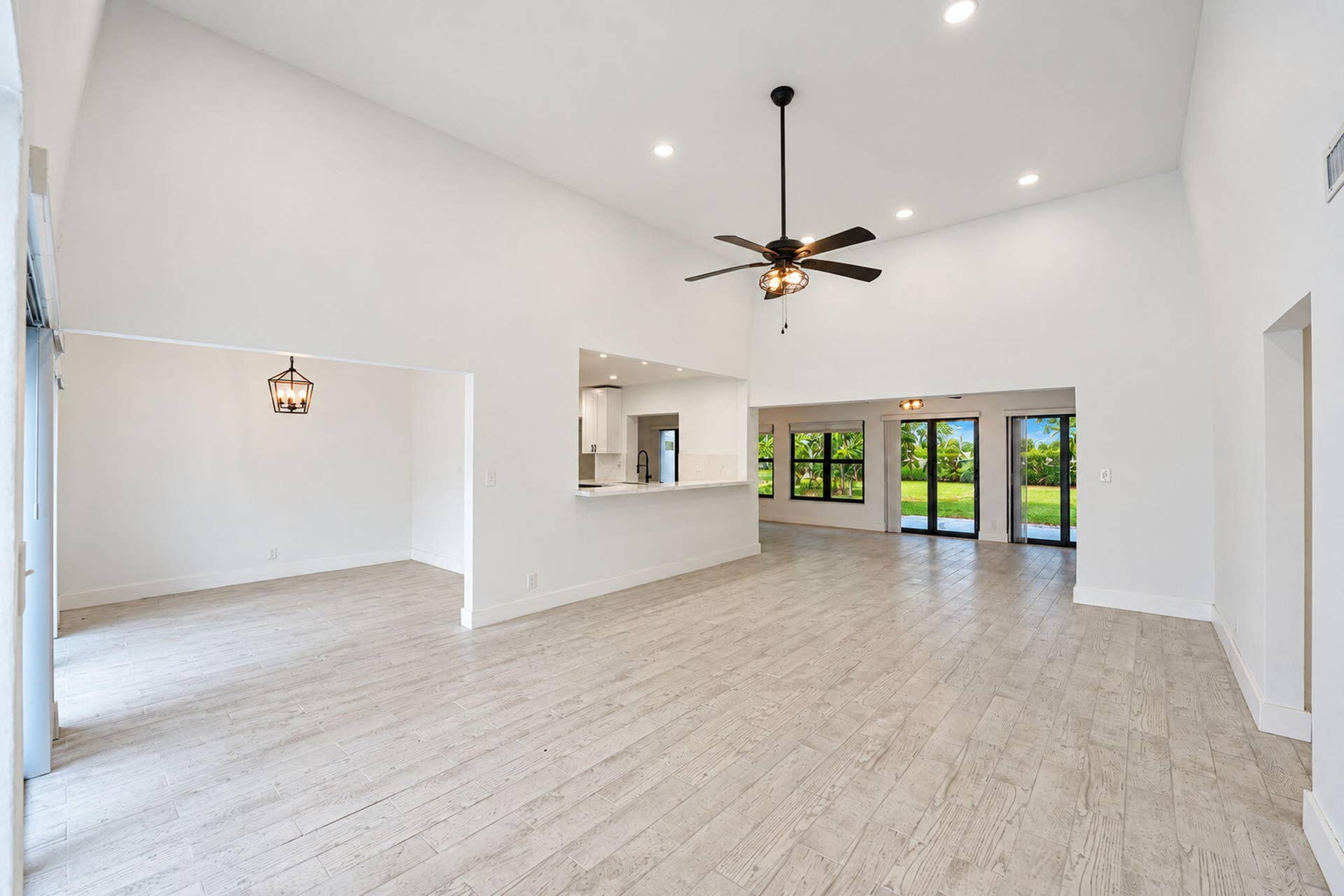 Open concept living room