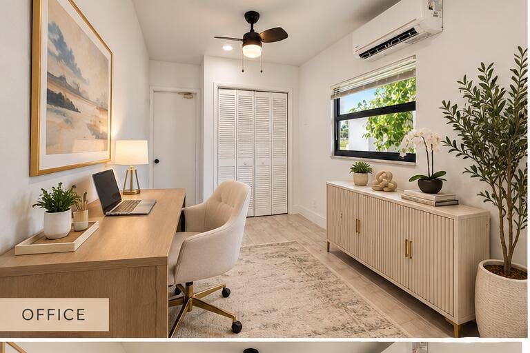 Bedroom 3/Flex room-virtually staged