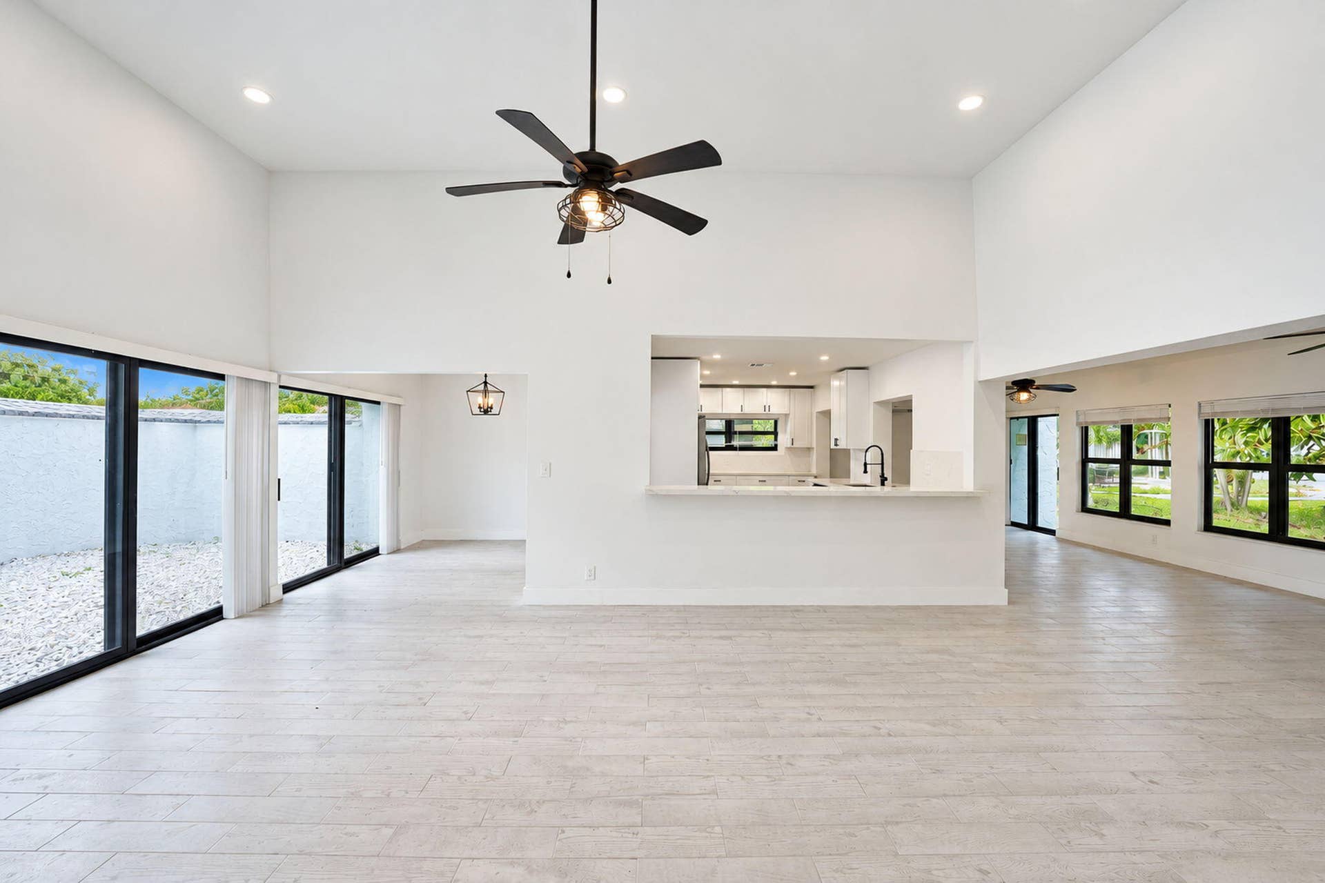 Open concept living room
