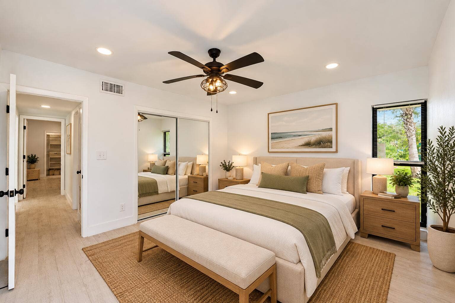 Second bedroom-virtually staged