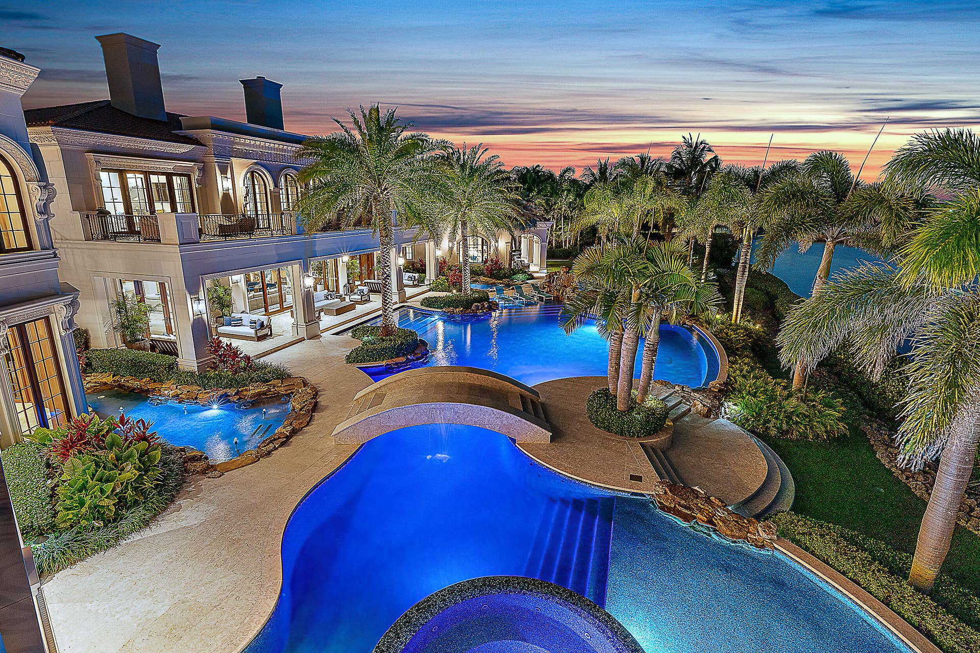 176 Spyglass Lane, Jupiter, FL 33477 Twilight Pool