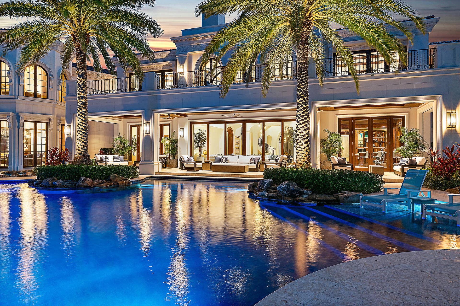 176 Spyglass Lane, Jupiter, FL 33477 Twilight Pool