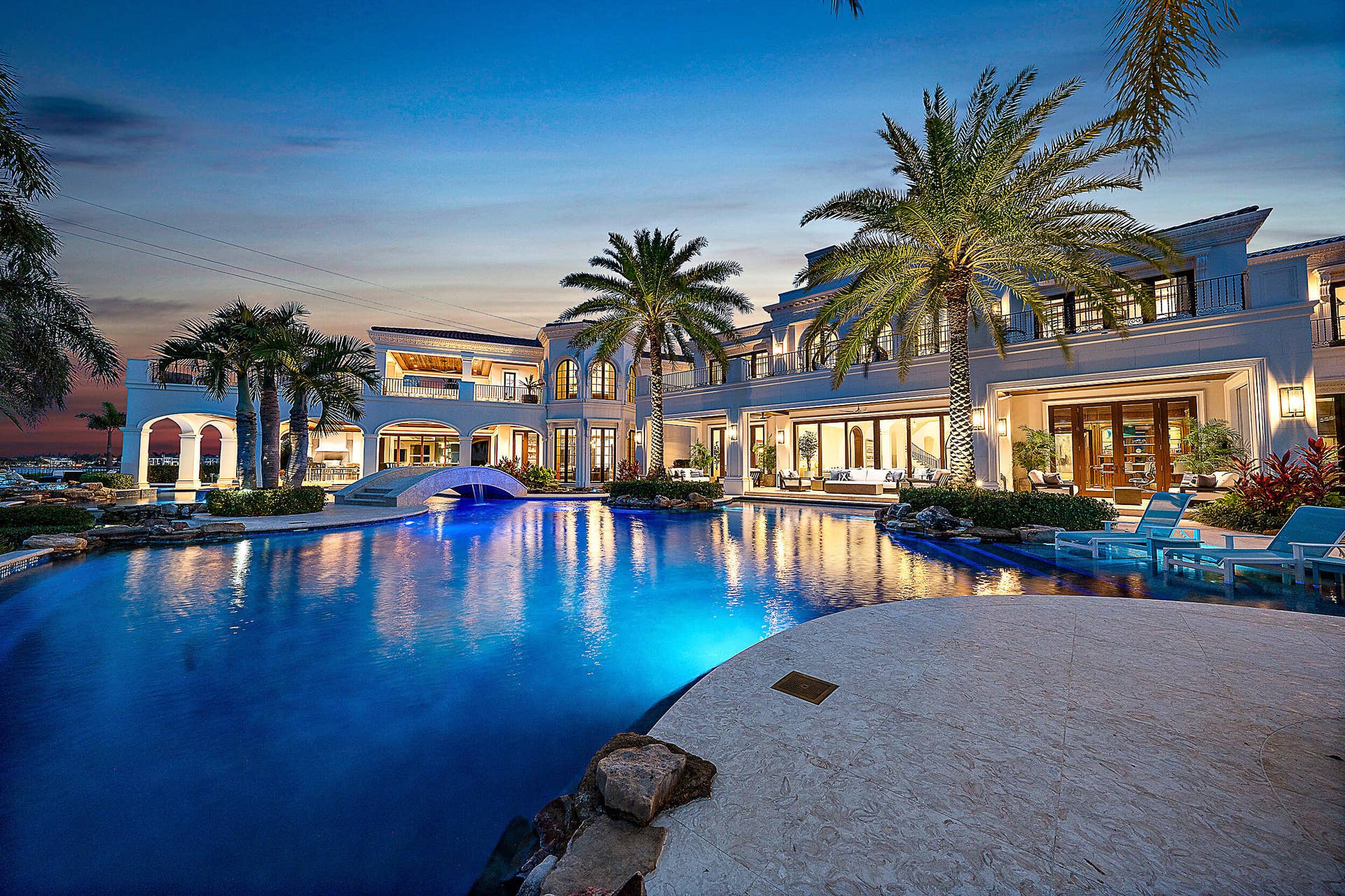 176 Spyglass Lane, Jupiter, FL 33477 Twilight Pool