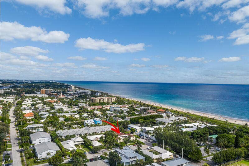1029 Langer Way, #3, Delray Beach, FL 33483 langer way aerial 1