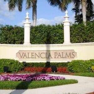 6874 Venidita Beach Drive, Delray Beach, FL 33446 Valencia Palms entrance