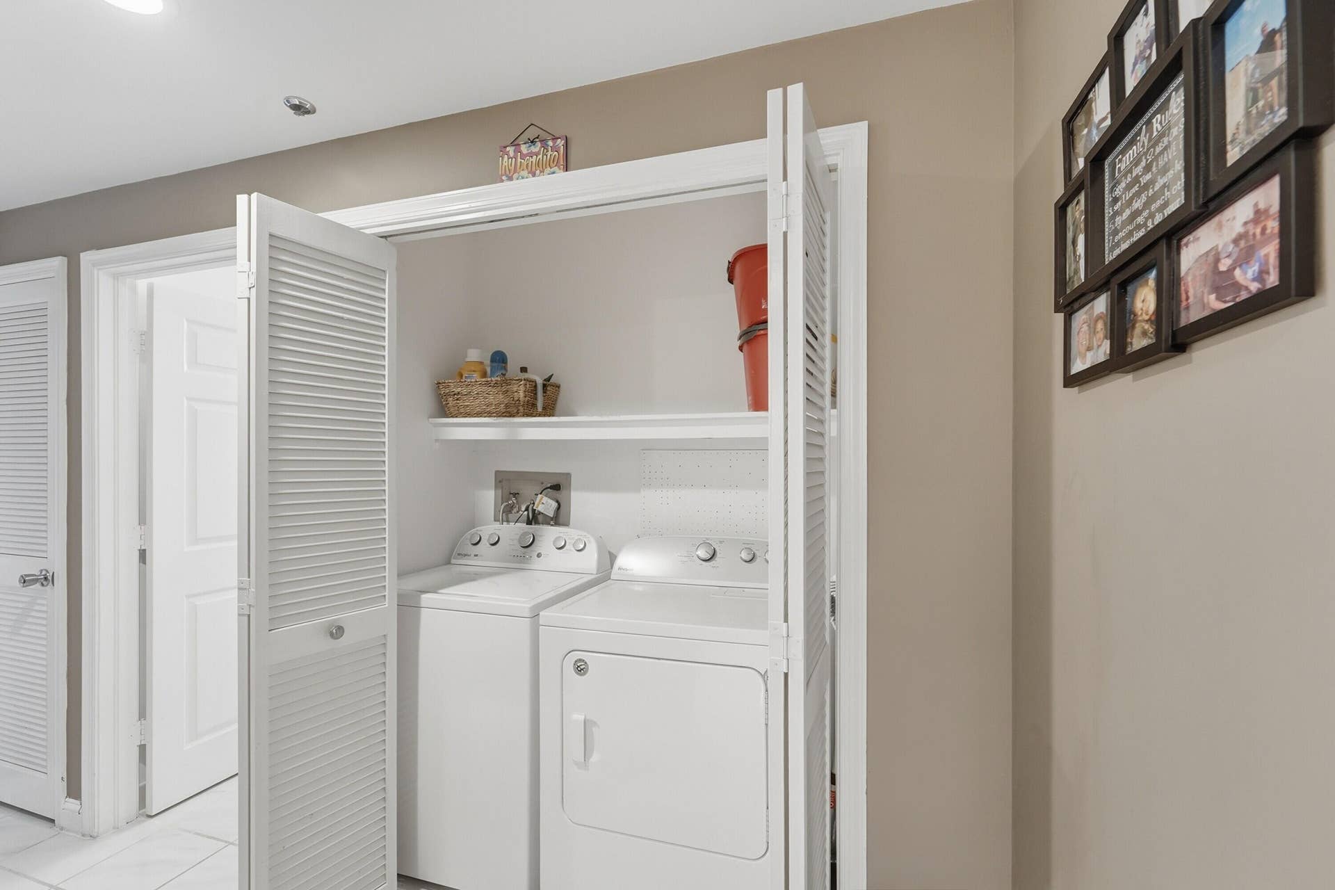 Laundry Closet