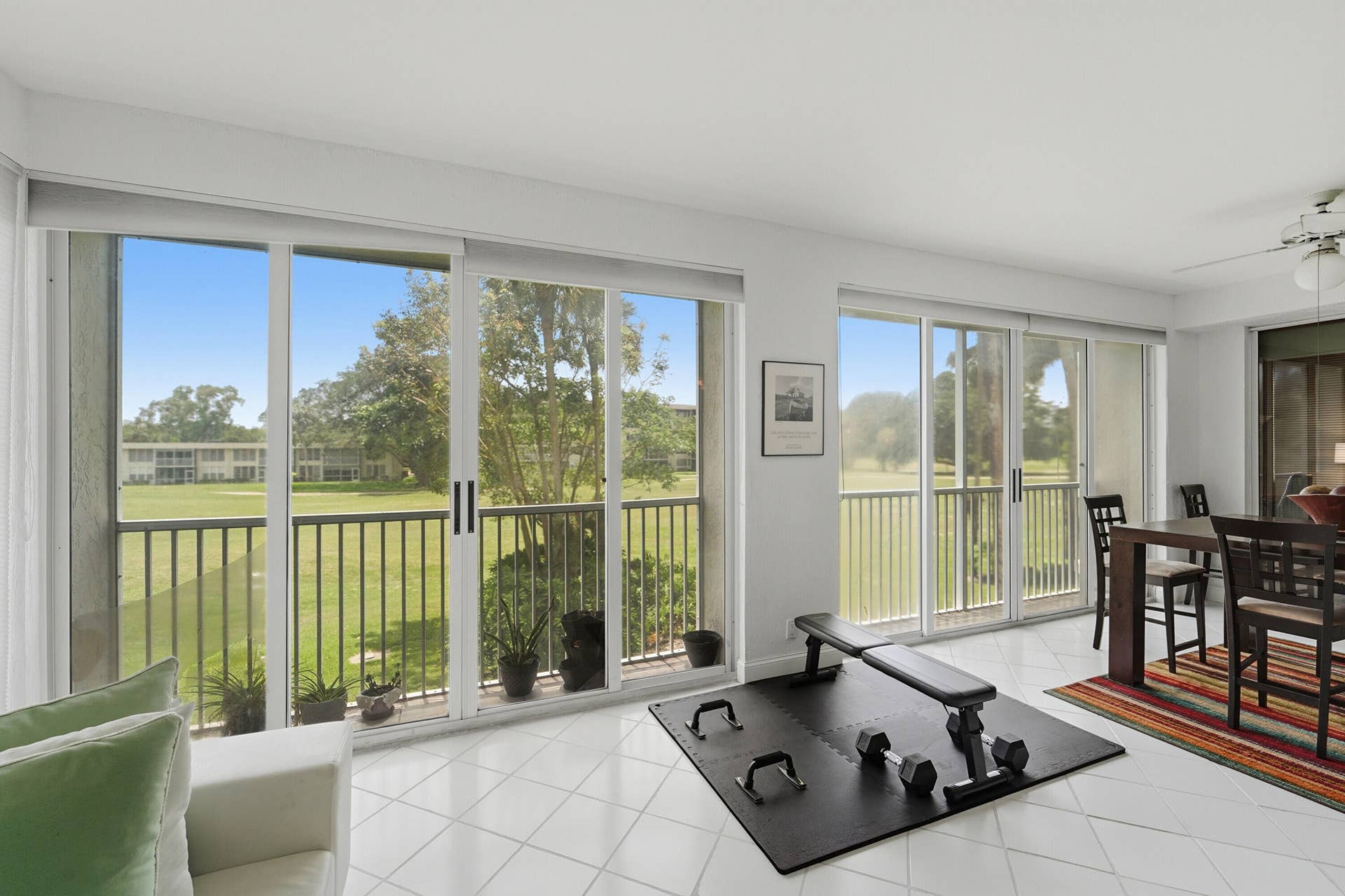 Large Enclosed Balcony View