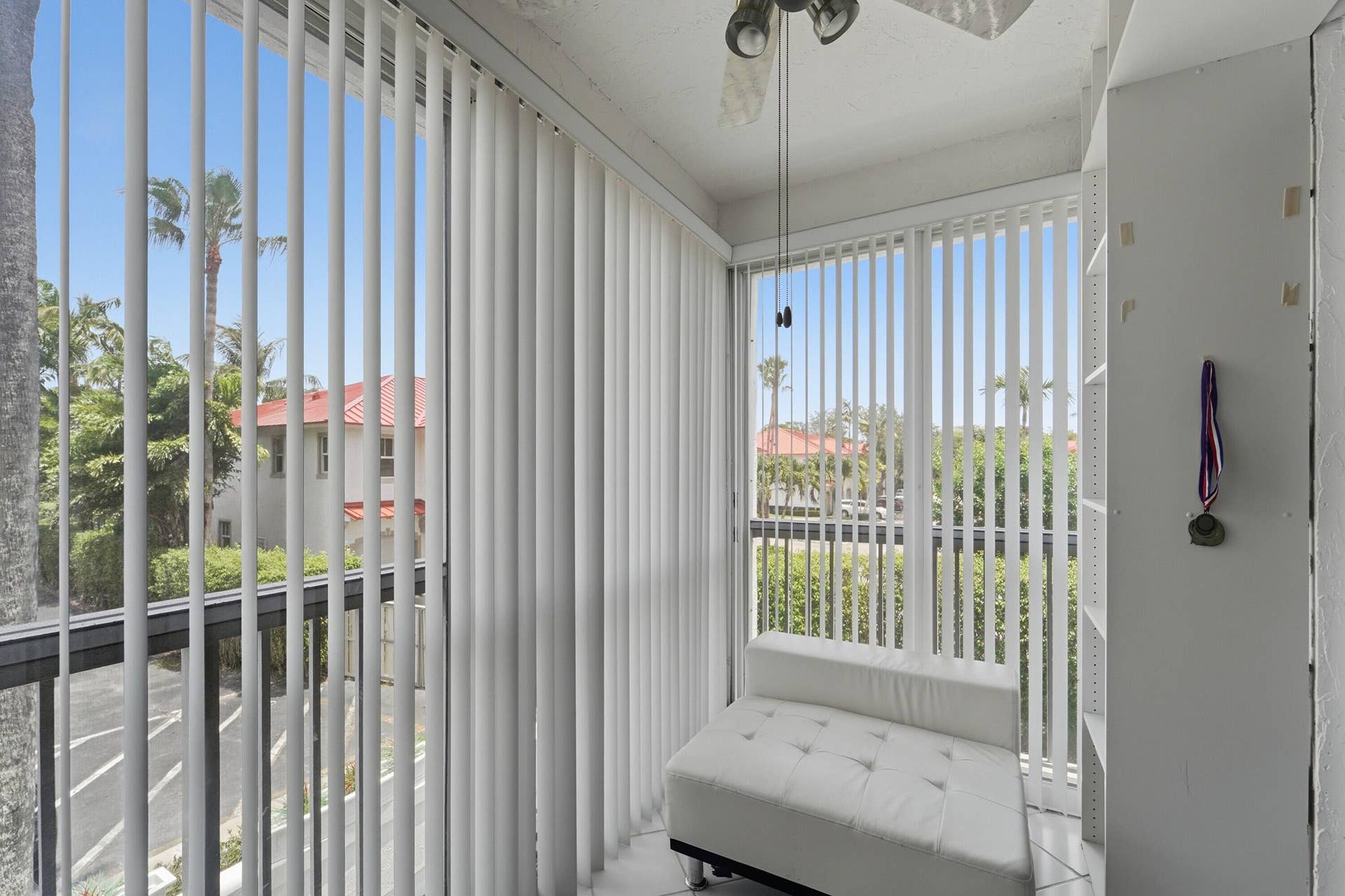 Second Enclosed Balcony (Front) - leads off the kitchen