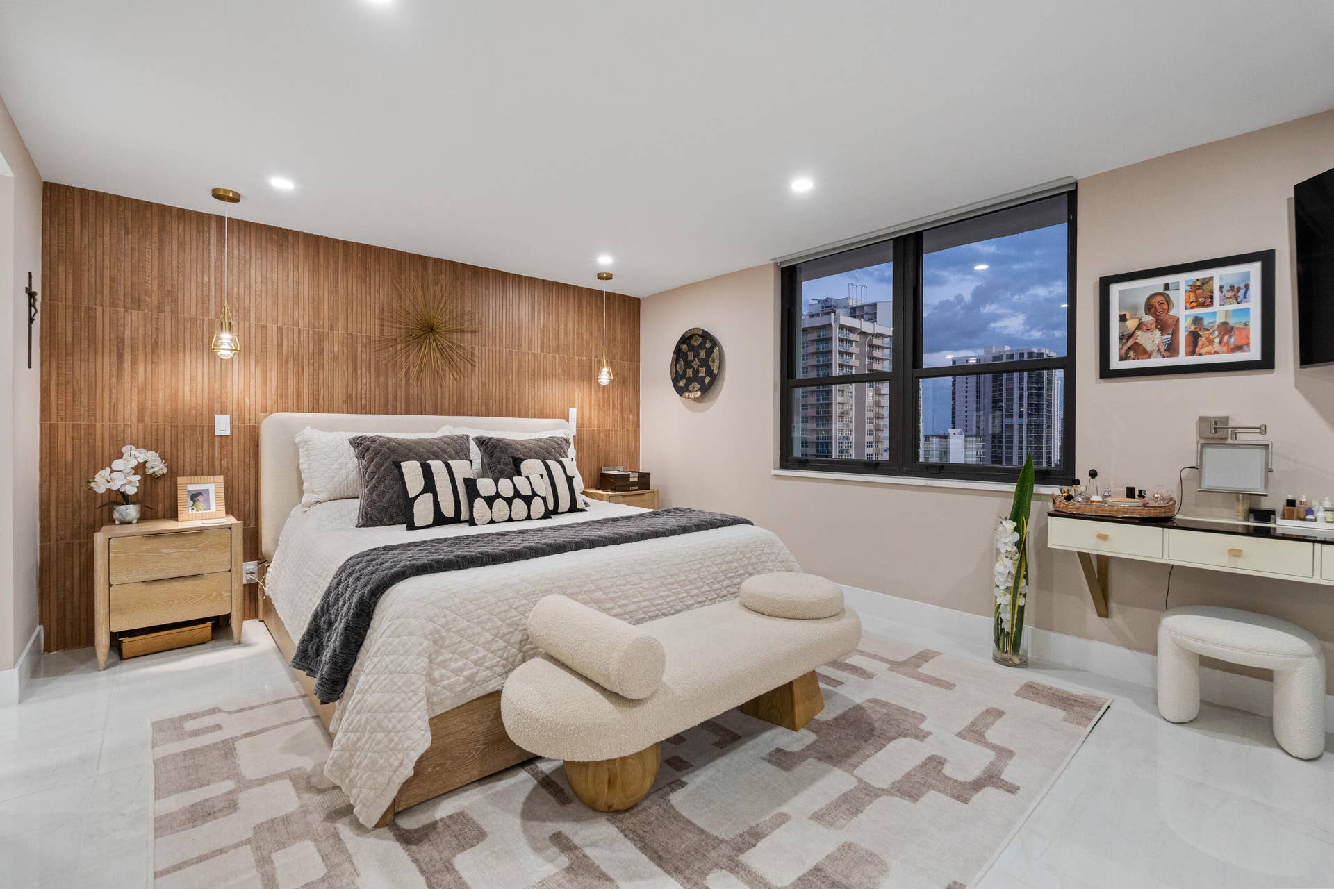 Master Bedroom at night