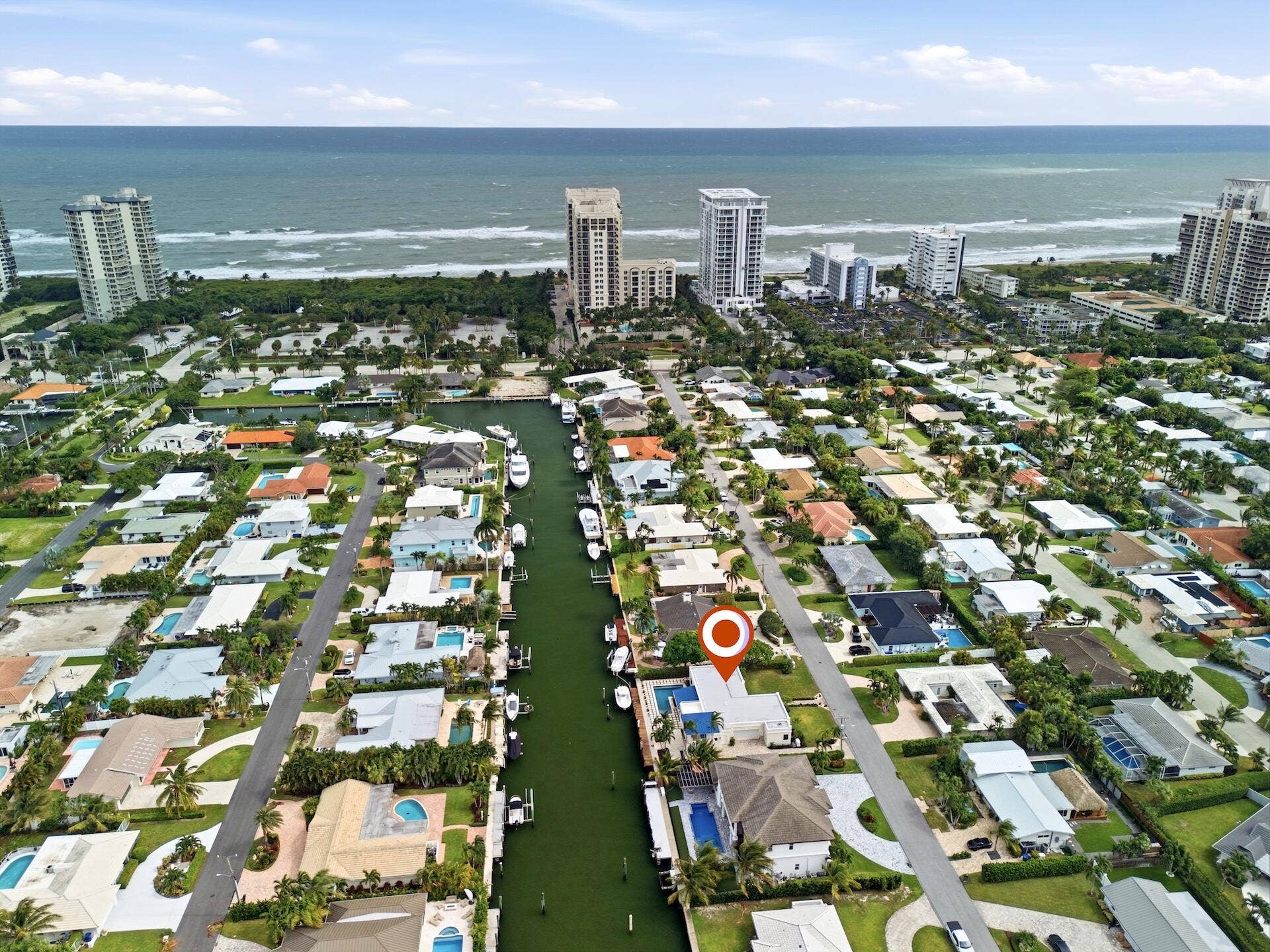 1210 Bimini Lane, Singer Island, FL 33404 Aerial Ocean View
